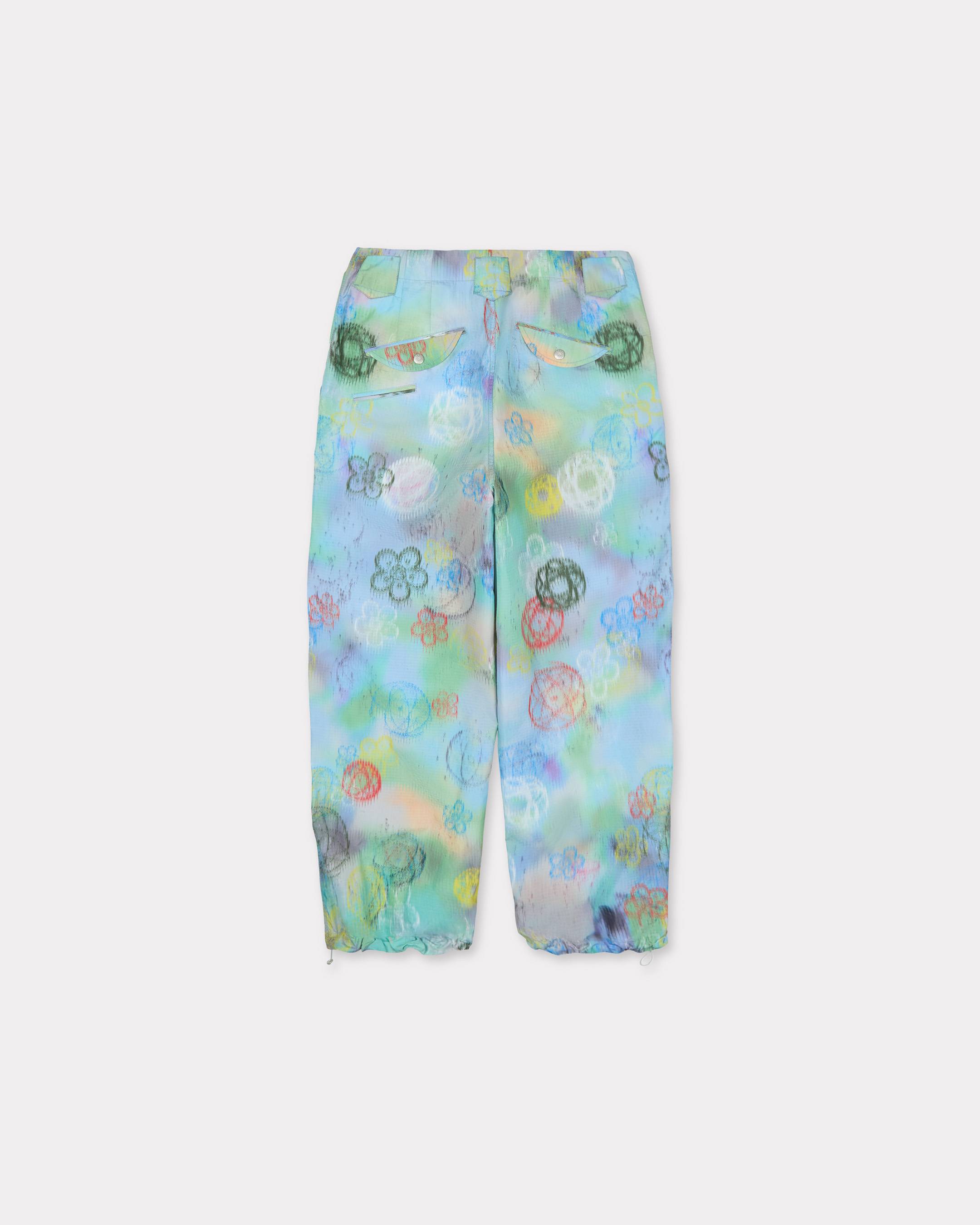 'Kenzo x Futura 2000' double knee pants