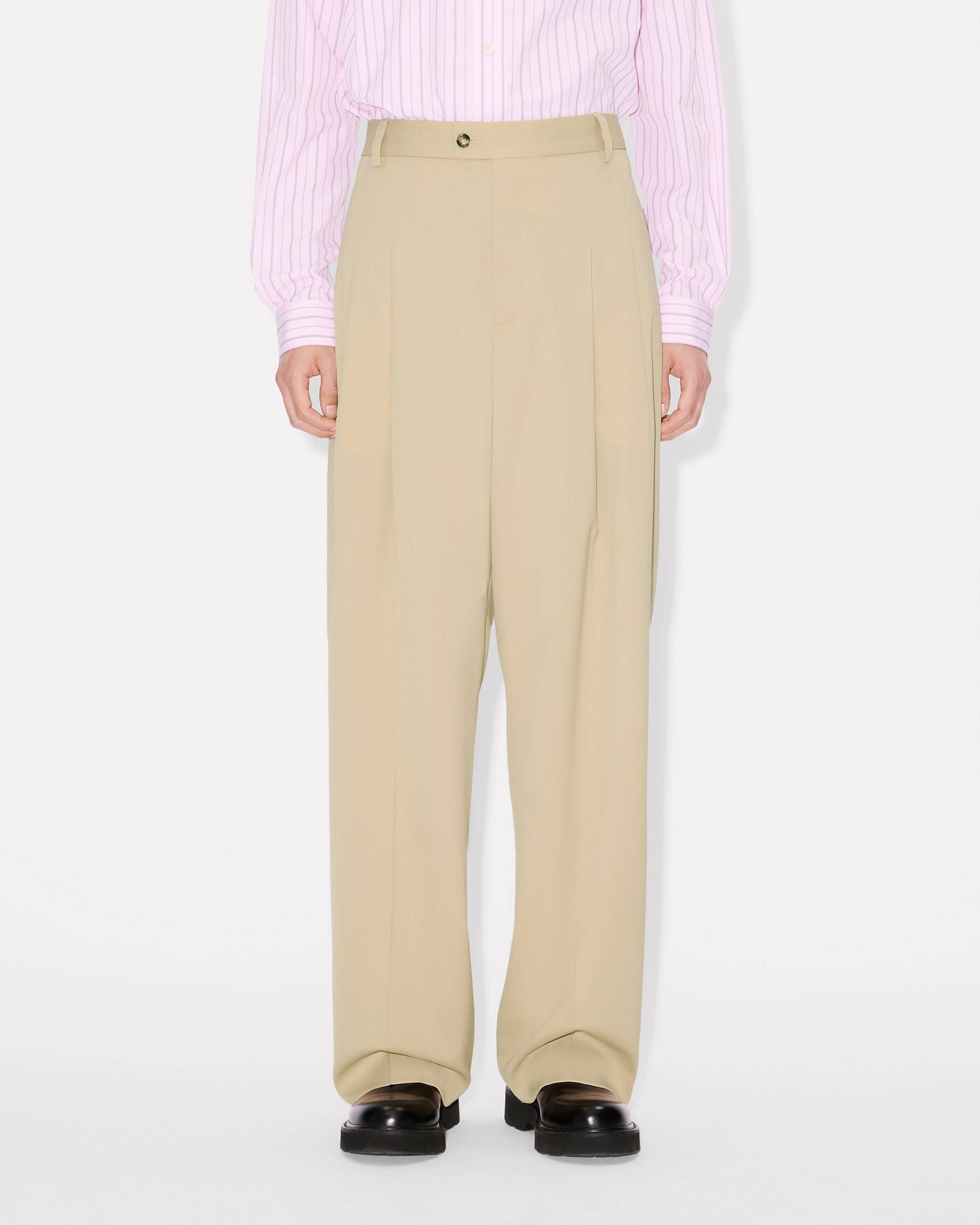Straight tailored pants