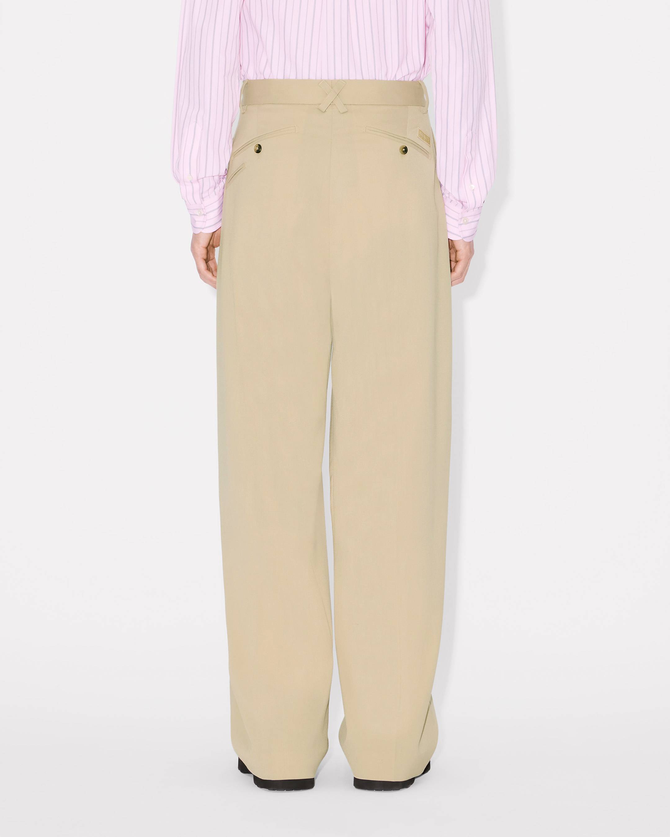 Straight tailored pants