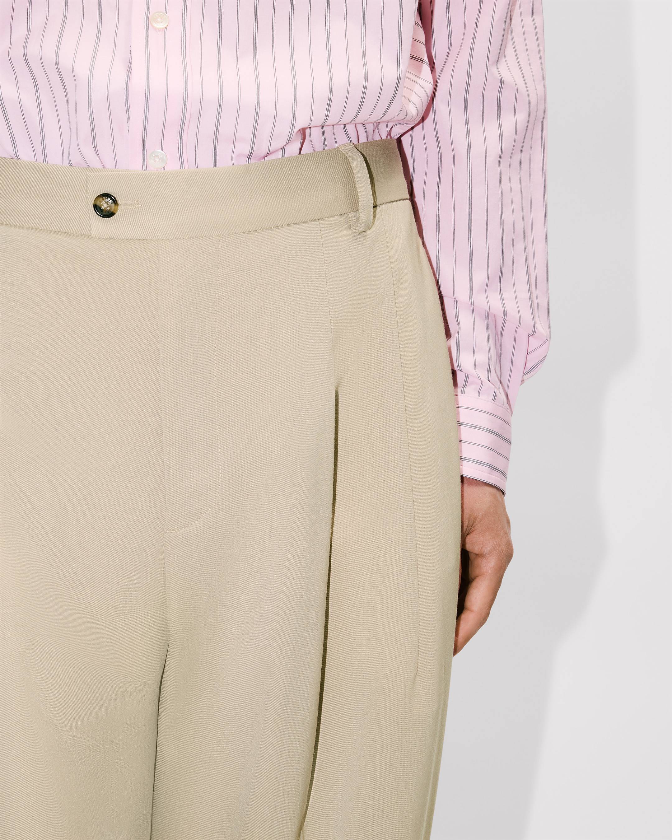 Pantalon de tailleur droit