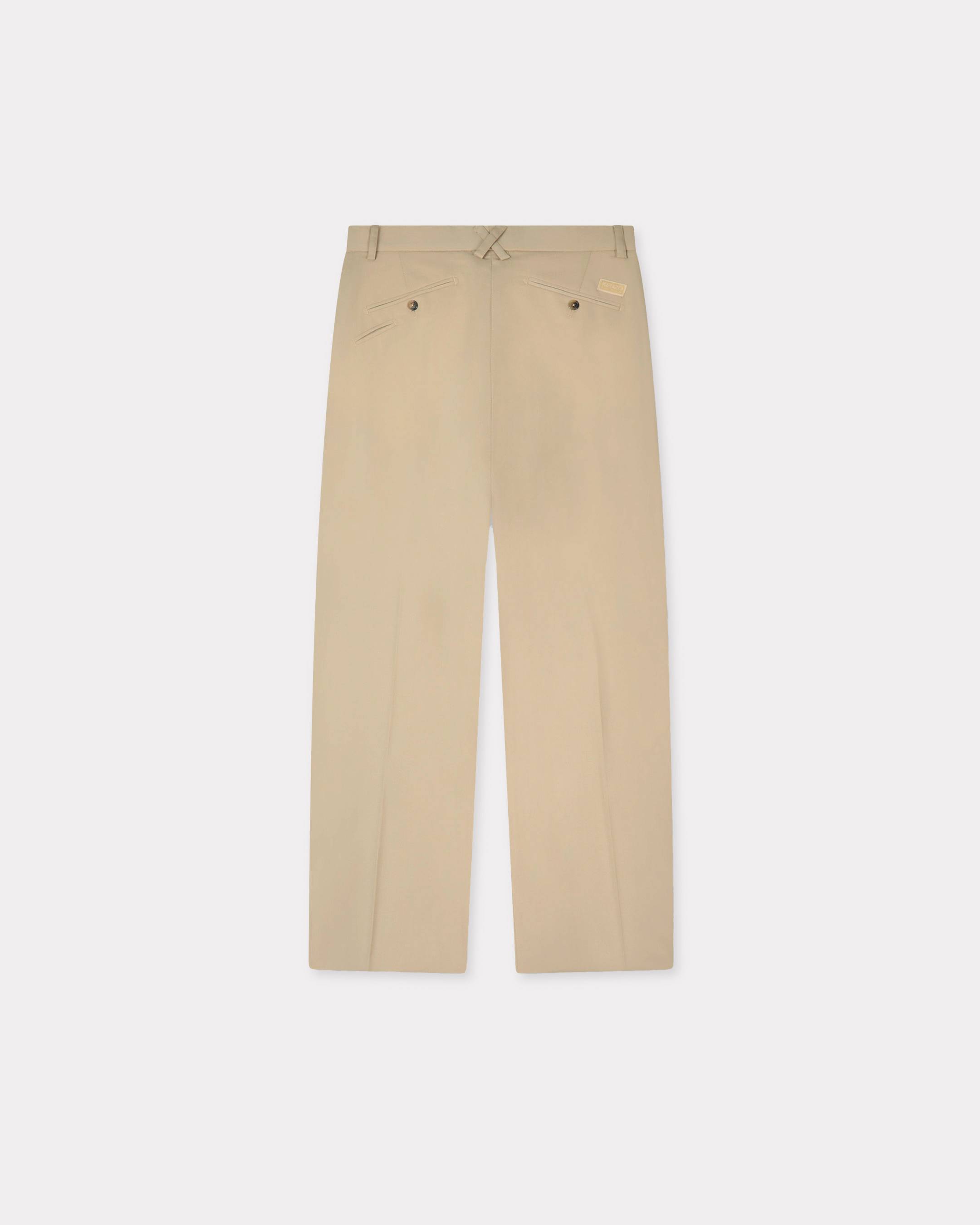 Straight tailored pants