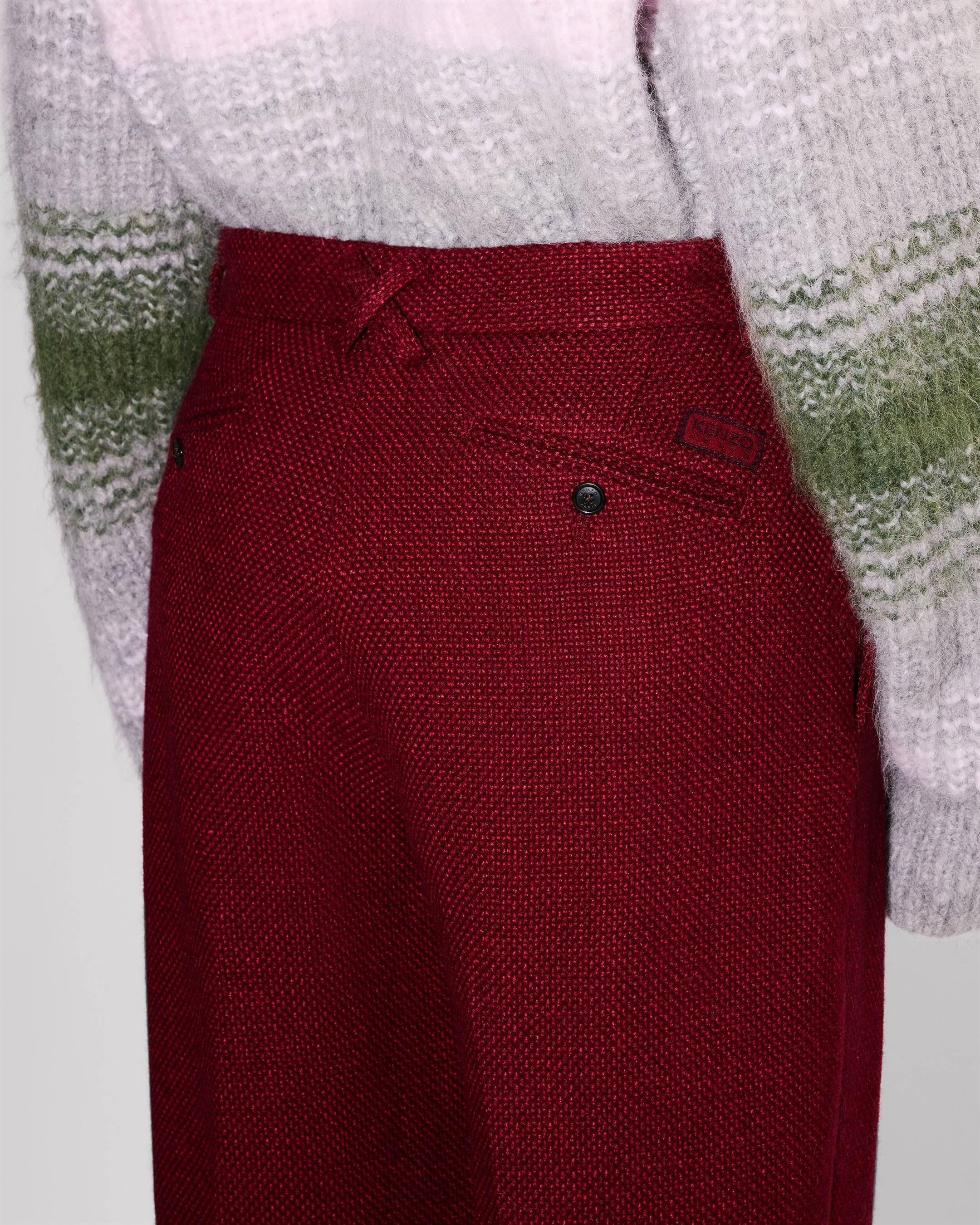 Straight tailored pants