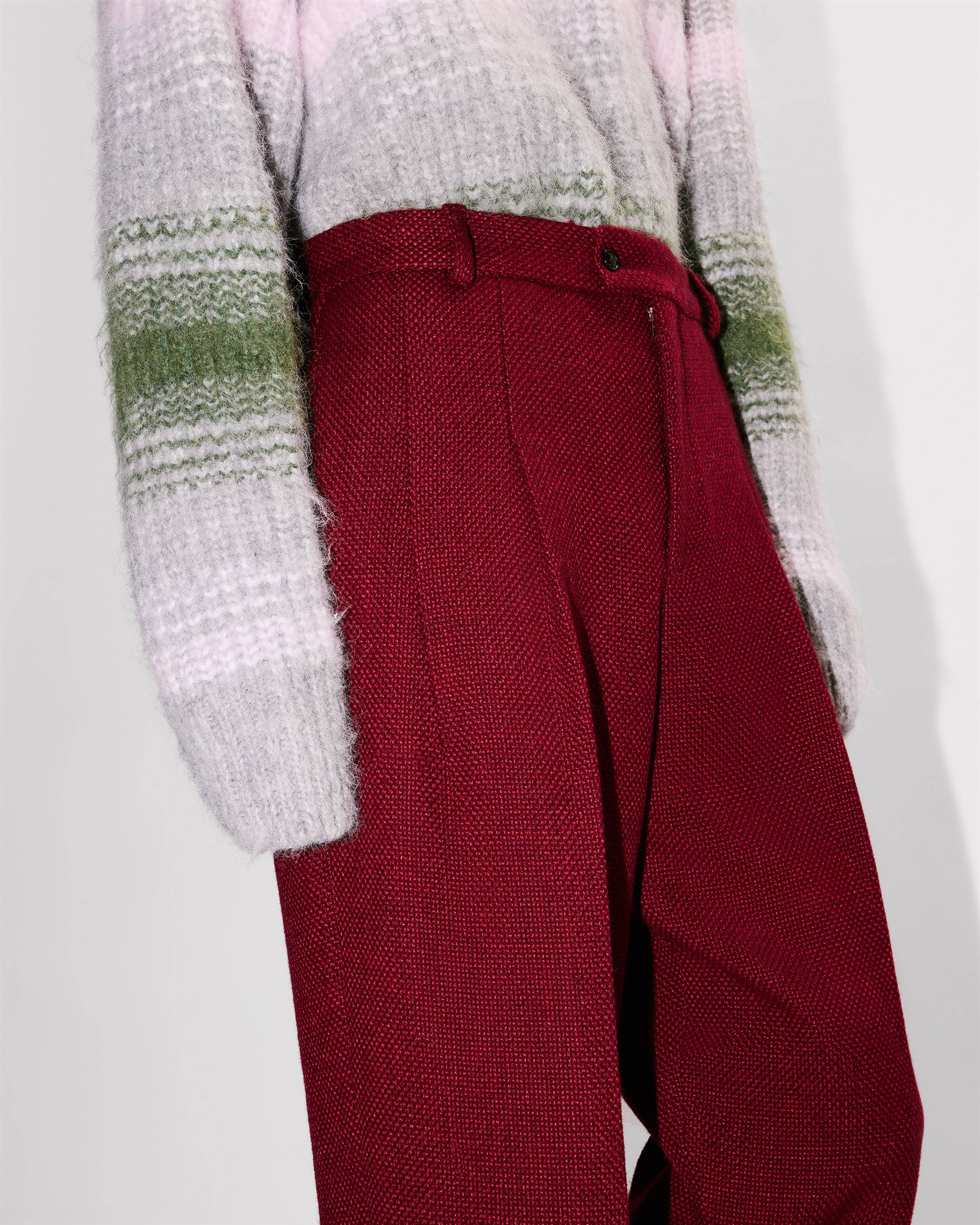 Straight tailored pants
