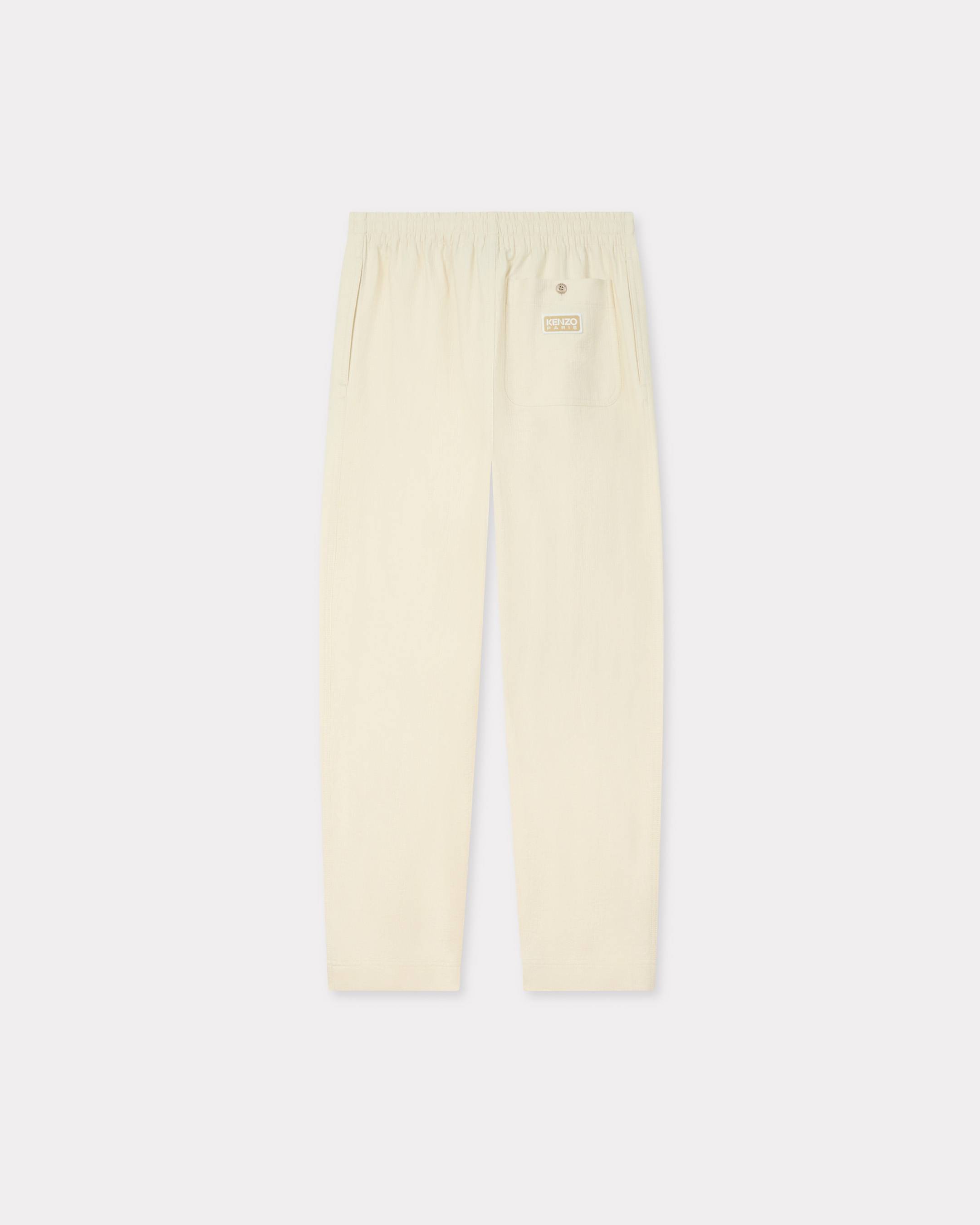 Jogpants textured cotton