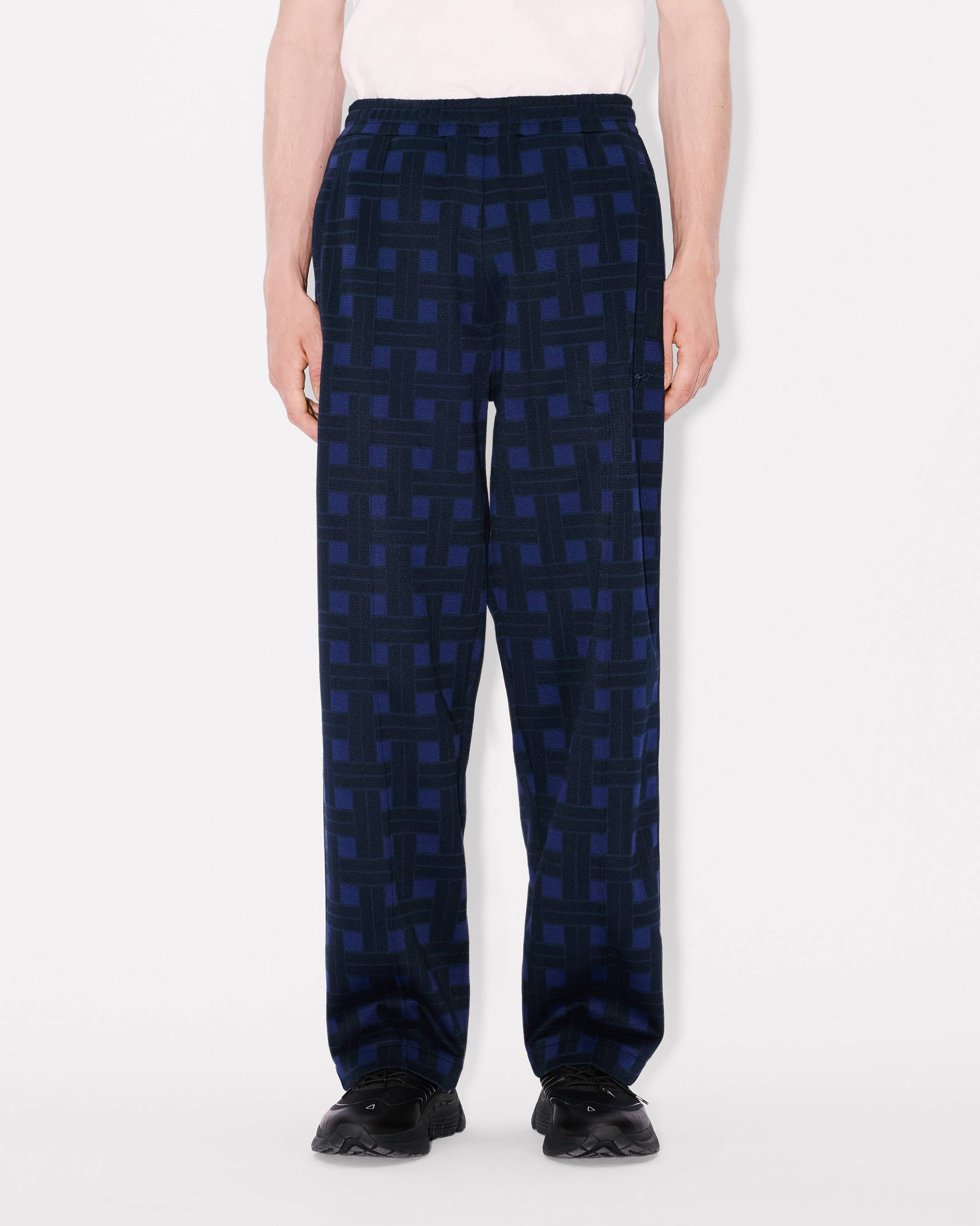 'KENZO Weave' trackpants in jacquard