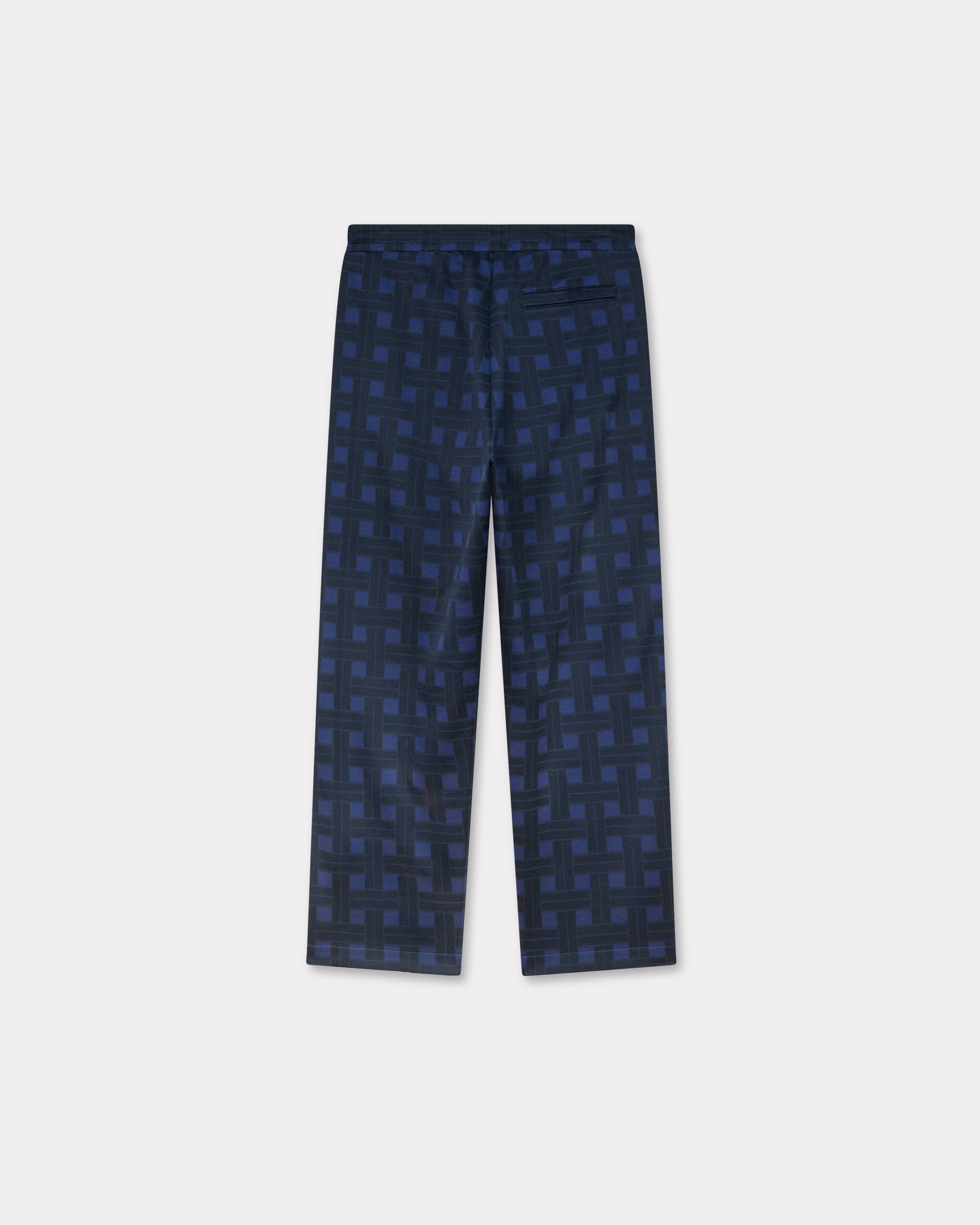 'KENZO Weave' trackpants in jacquard