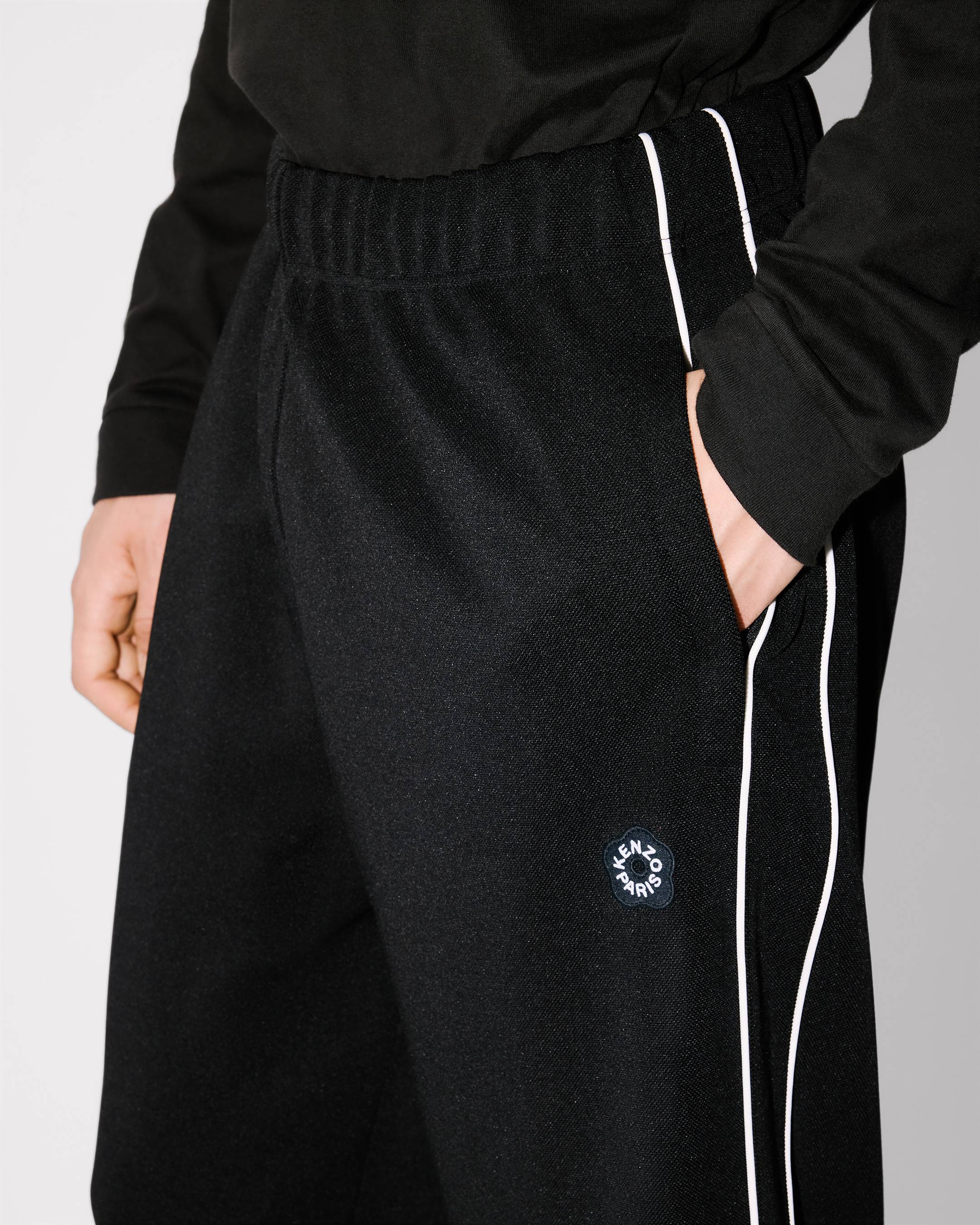 'Boke Flower 2.0' embroidered trackpants