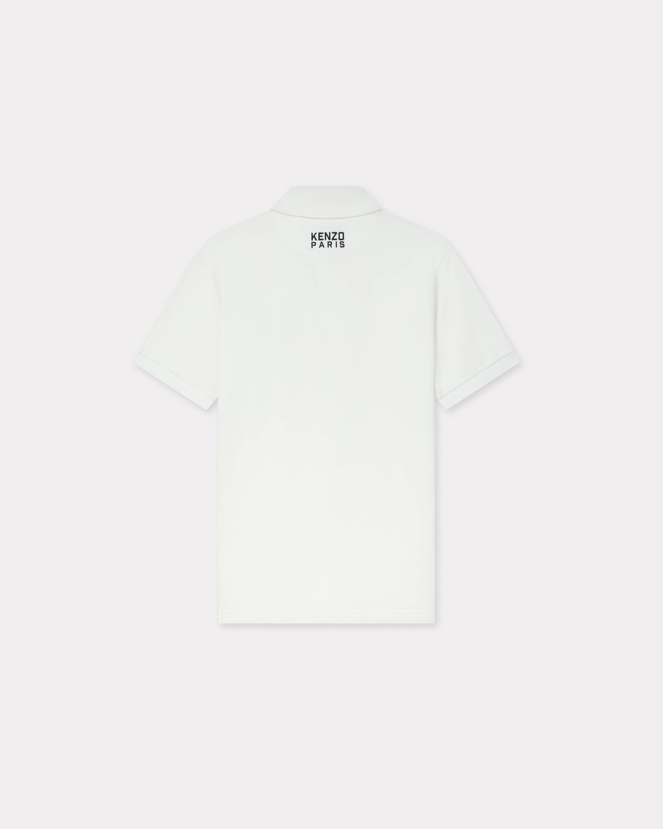 KENZO Happy Tiger' embroidered slim polo in cotton | Men's