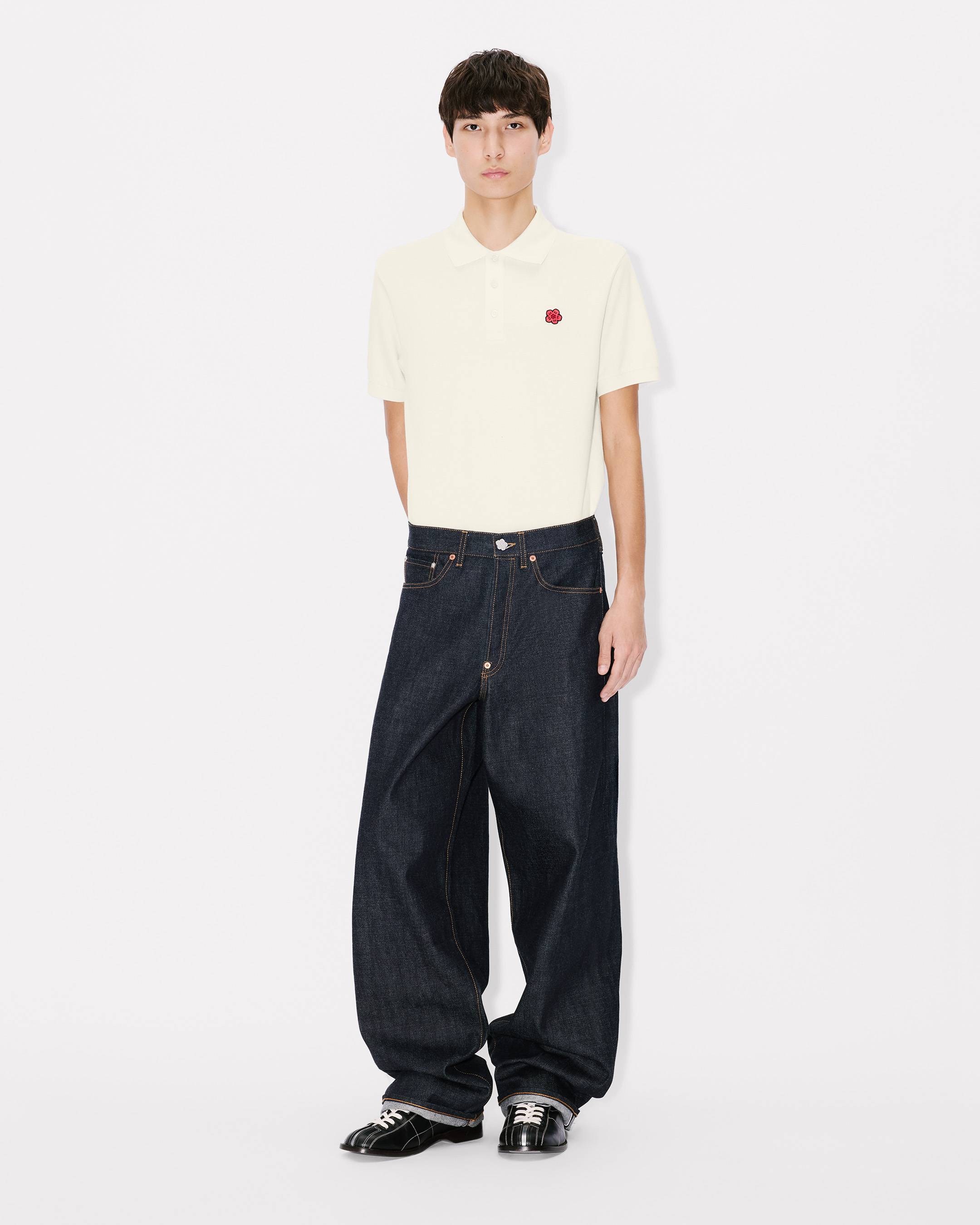 Boke Flower' slim polo in cotton | Men's | KENZO