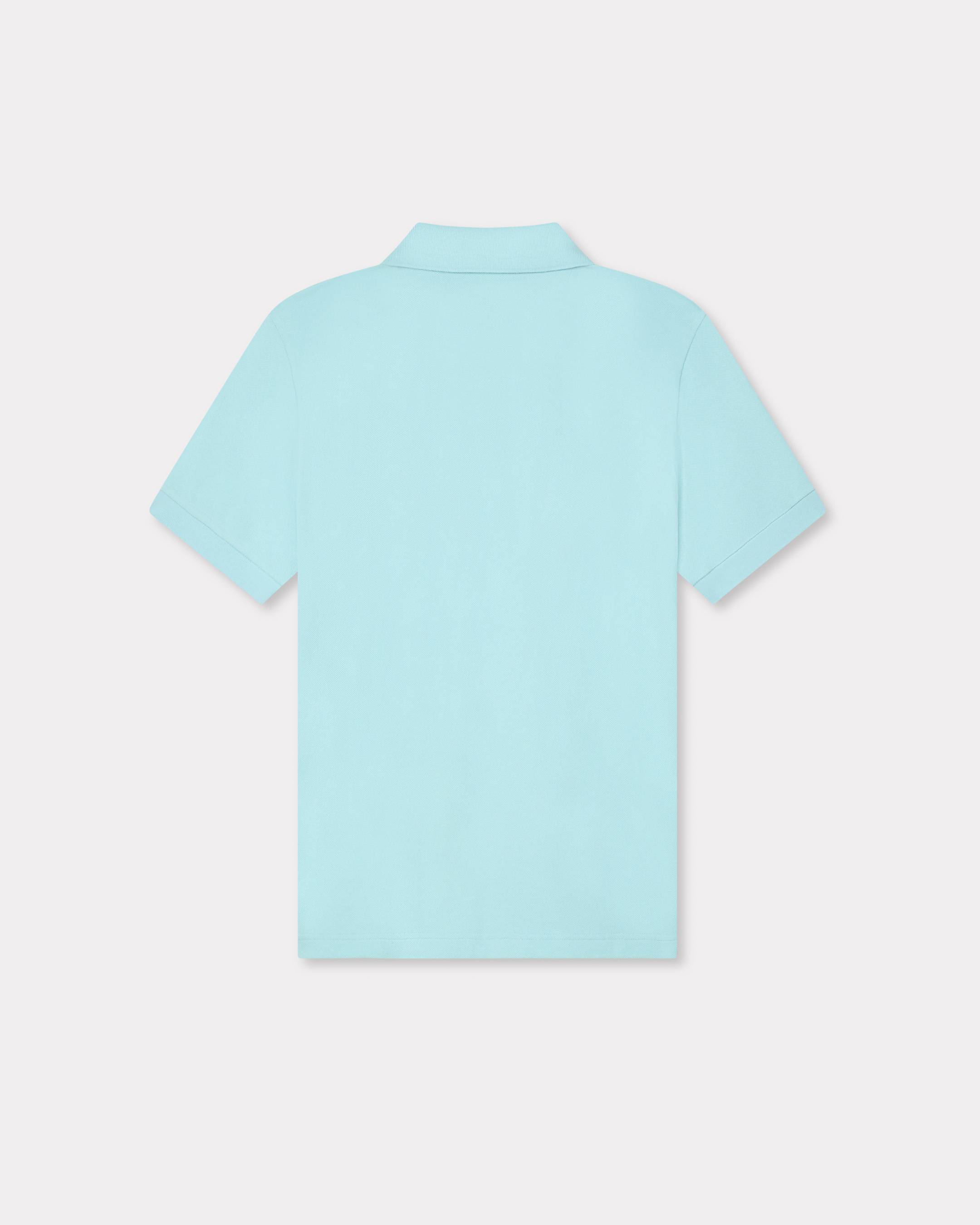 'Boke Flower' slim polo in cotton