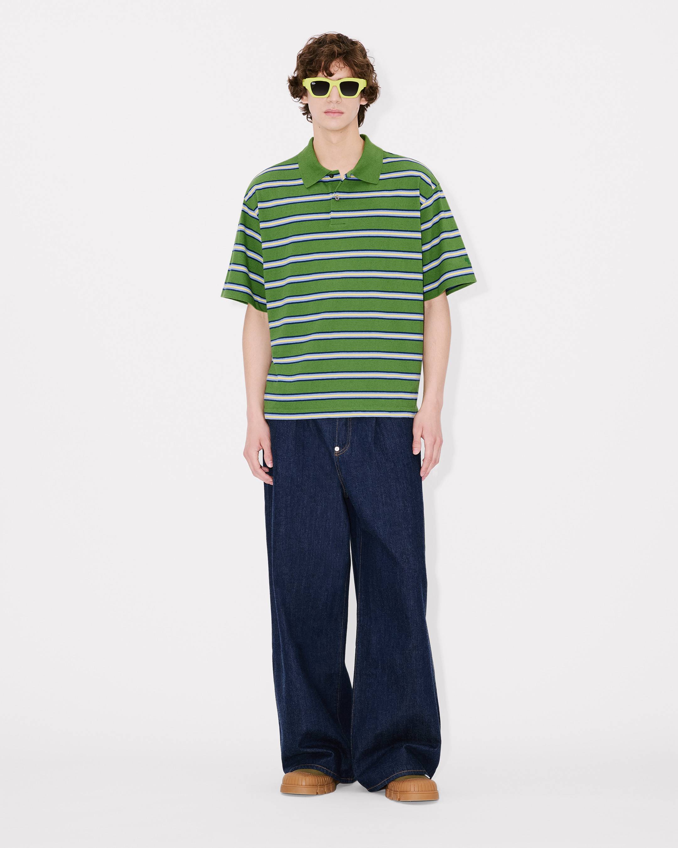 【ようすけ】BRIEFING MEN’S LOGO LINE POLO M BRIEFING ポロシャツ 「BRIEFING GOLF／ブリーフィングゴルフ