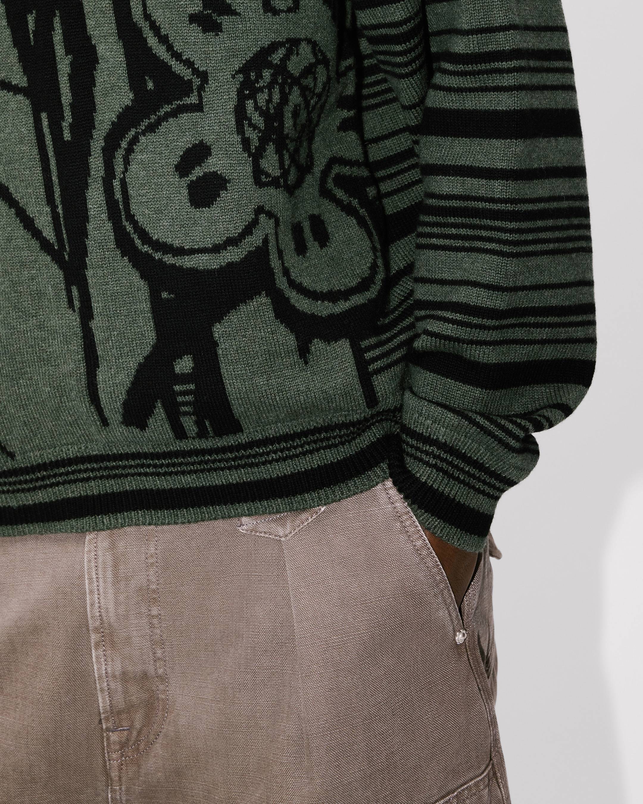 'Kenzo x Futura 2000' jumper in wool and cotton
