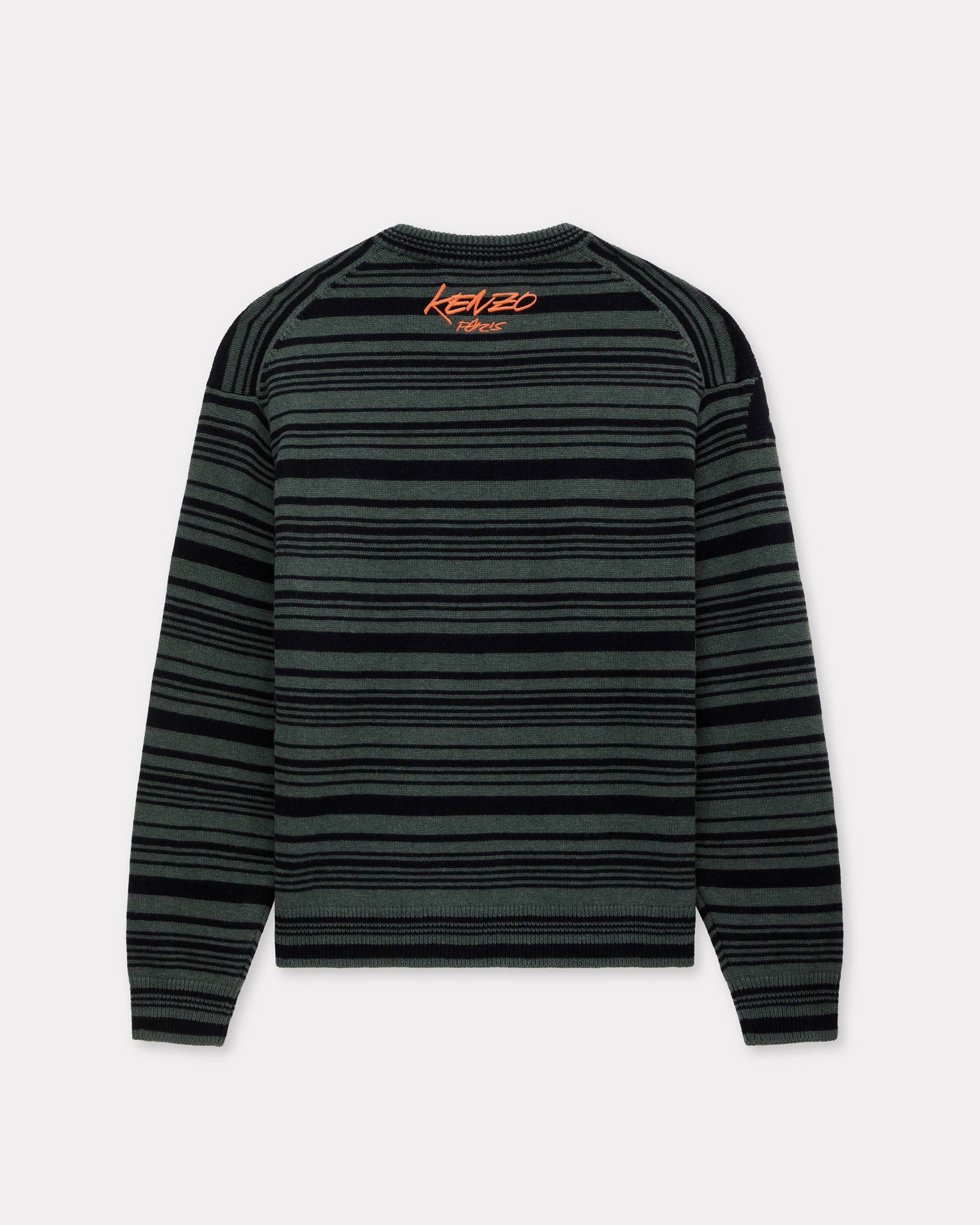'Kenzo x Futura 2000' jumper in wool and cotton