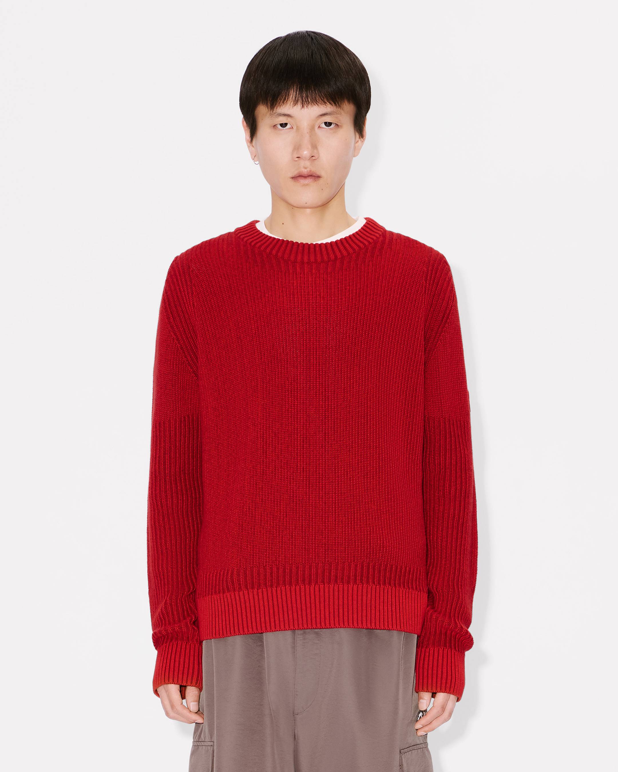 'Boke Flower 2.0' embroidered jumper in cotton wool
