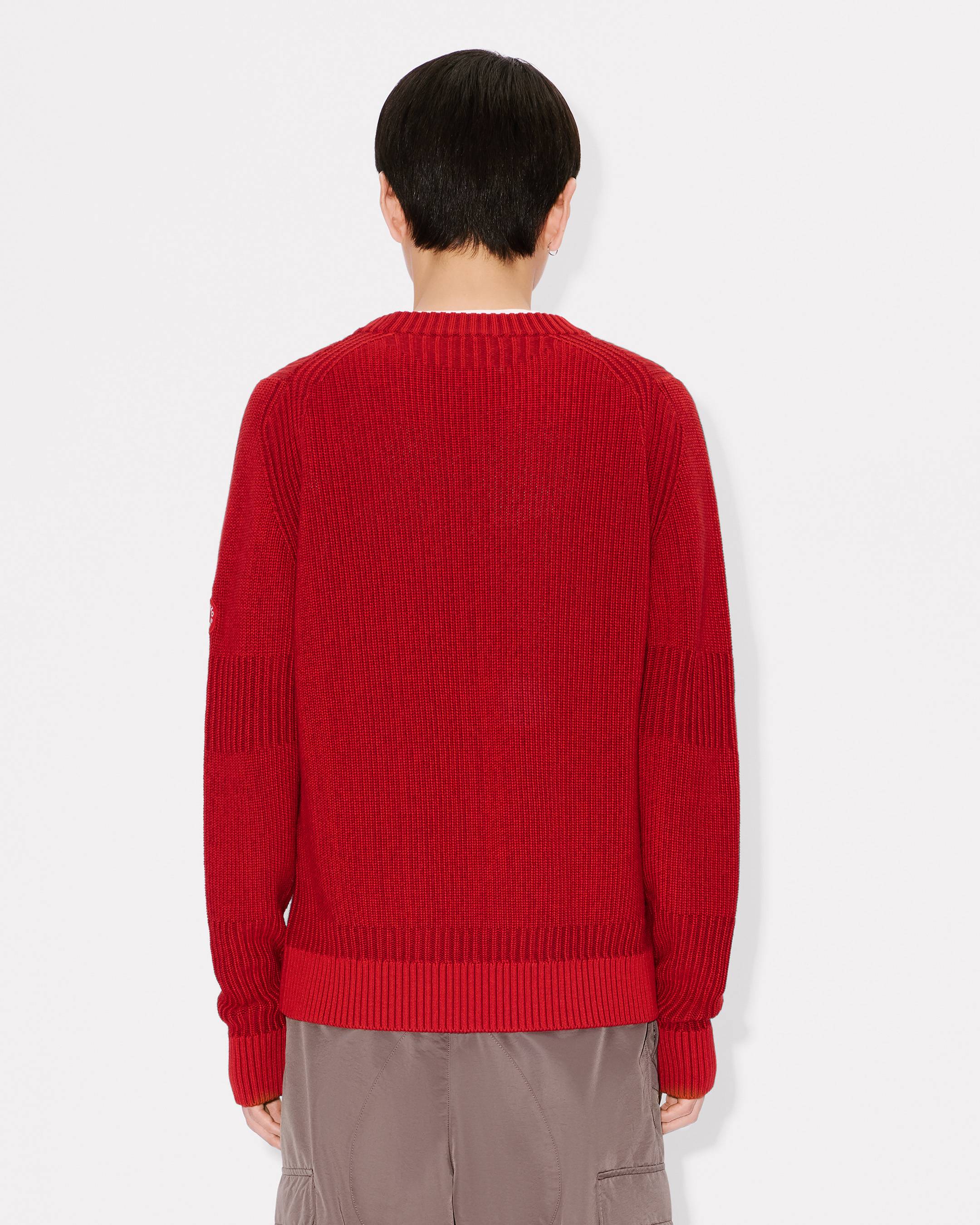 'Boke Flower 2.0' embroidered jumper in cotton wool