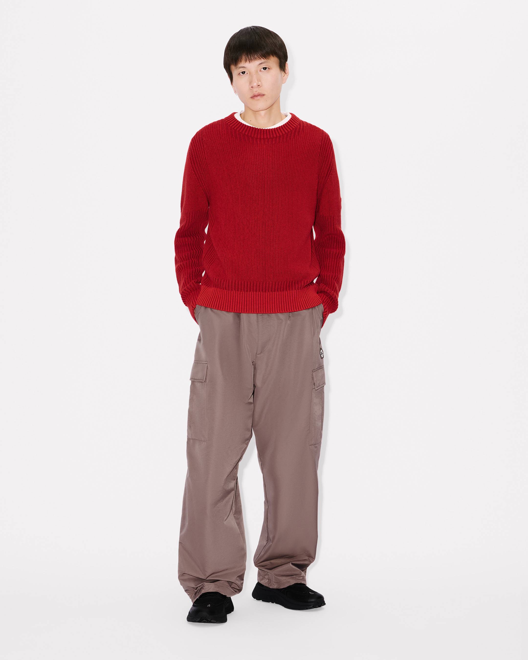 'Boke Flower 2.0' embroidered jumper in cotton wool