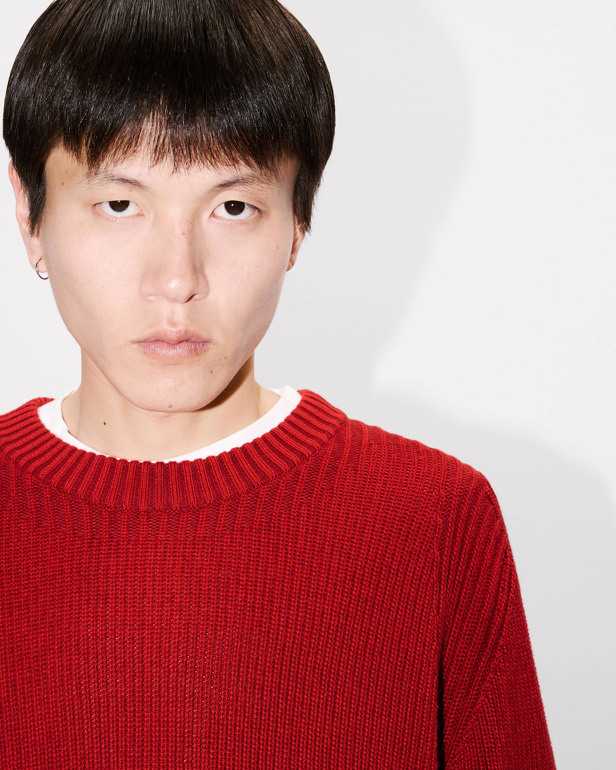 'Boke Flower 2.0' embroidered jumper in cotton wool