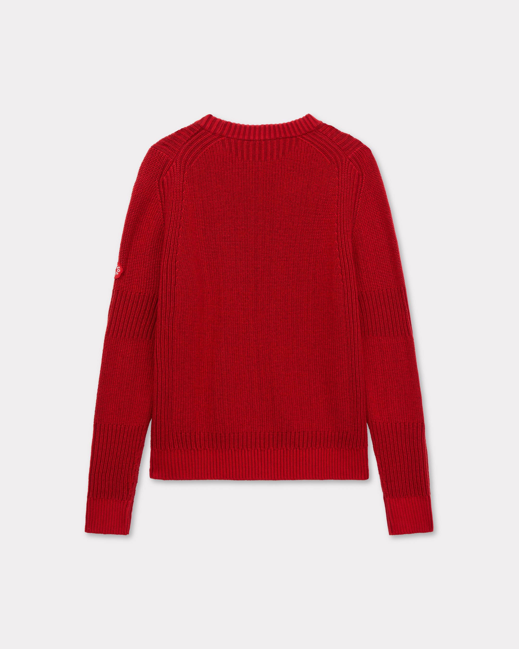 'Boke Flower 2.0' embroidered jumper in cotton wool