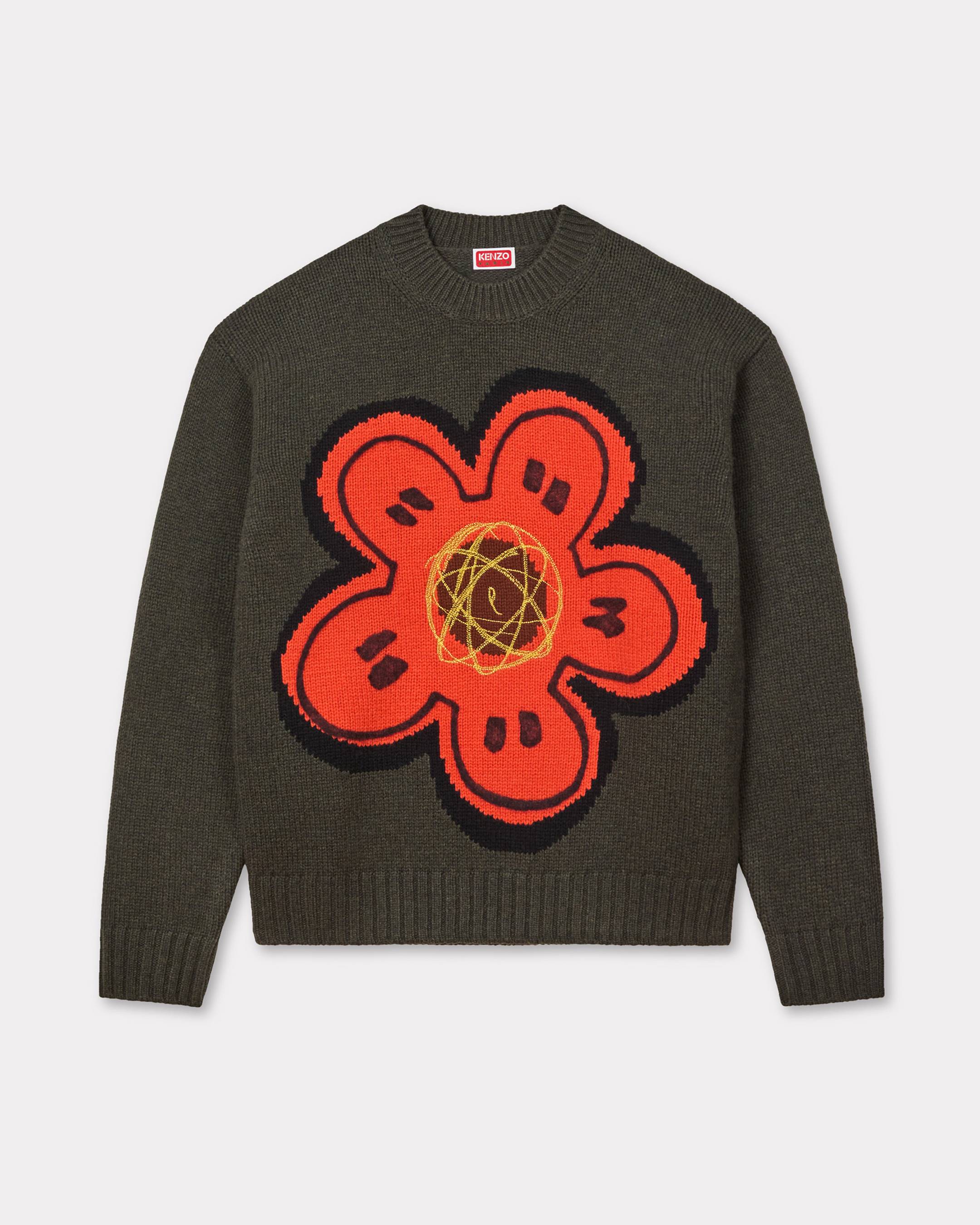 'Kenzo x Futura 2000' embroidered knitted jumper in wool