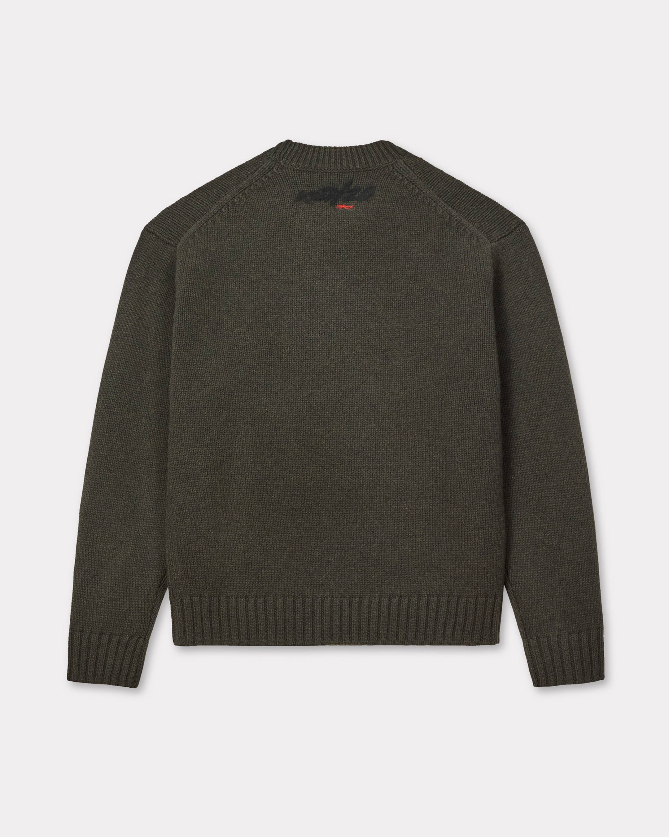 'Kenzo x Futura 2000' embroidered knitted jumper in wool