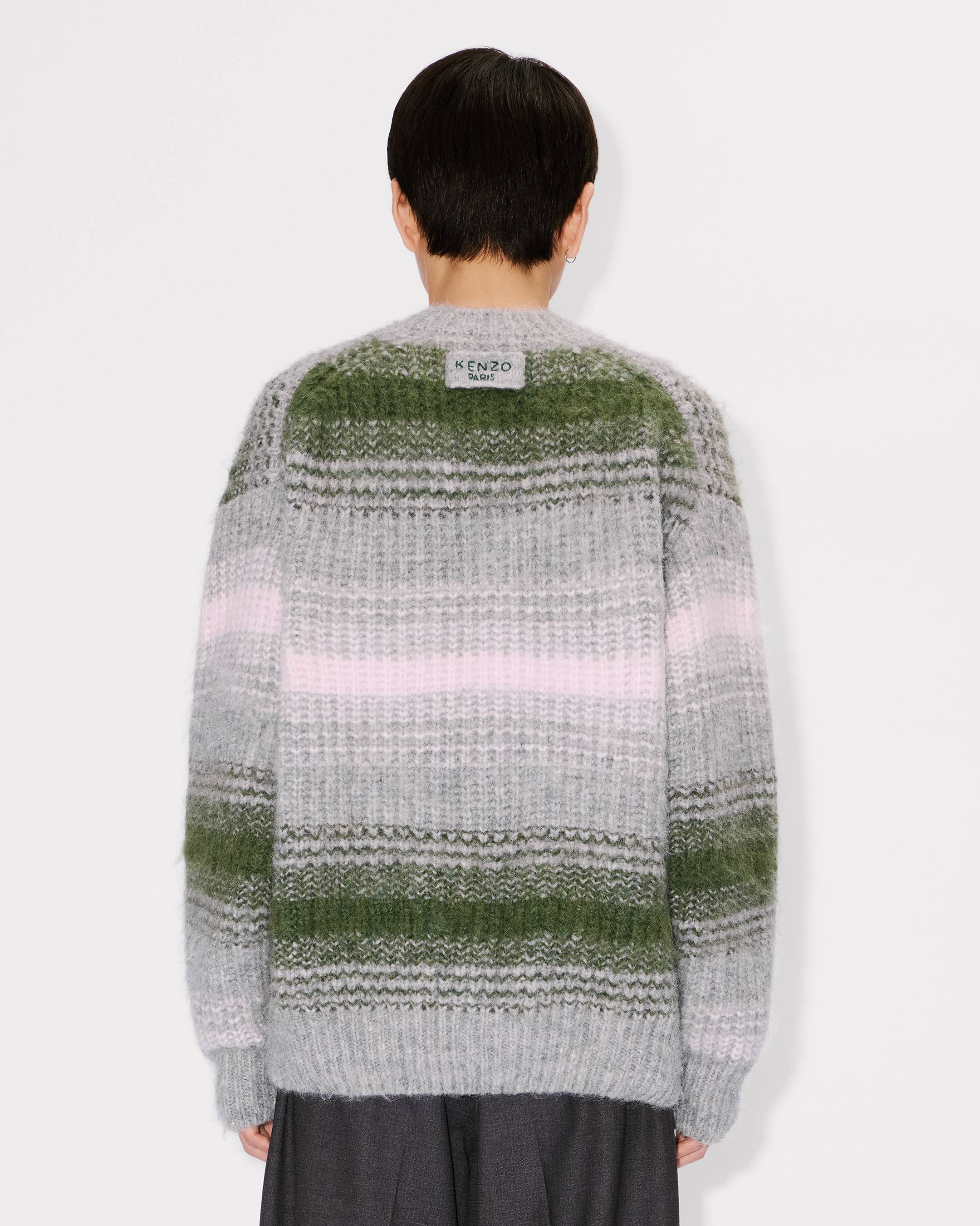 'KENZO Speed Stripe' jumper in mixed alpaca wool