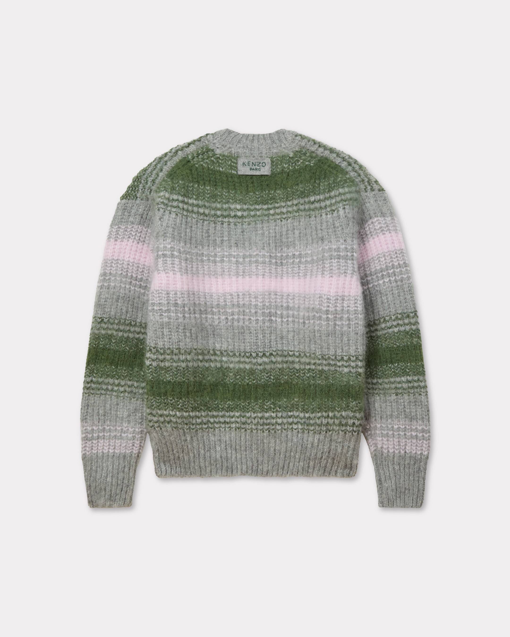 'KENZO Speed Stripe' jumper in mixed alpaca wool