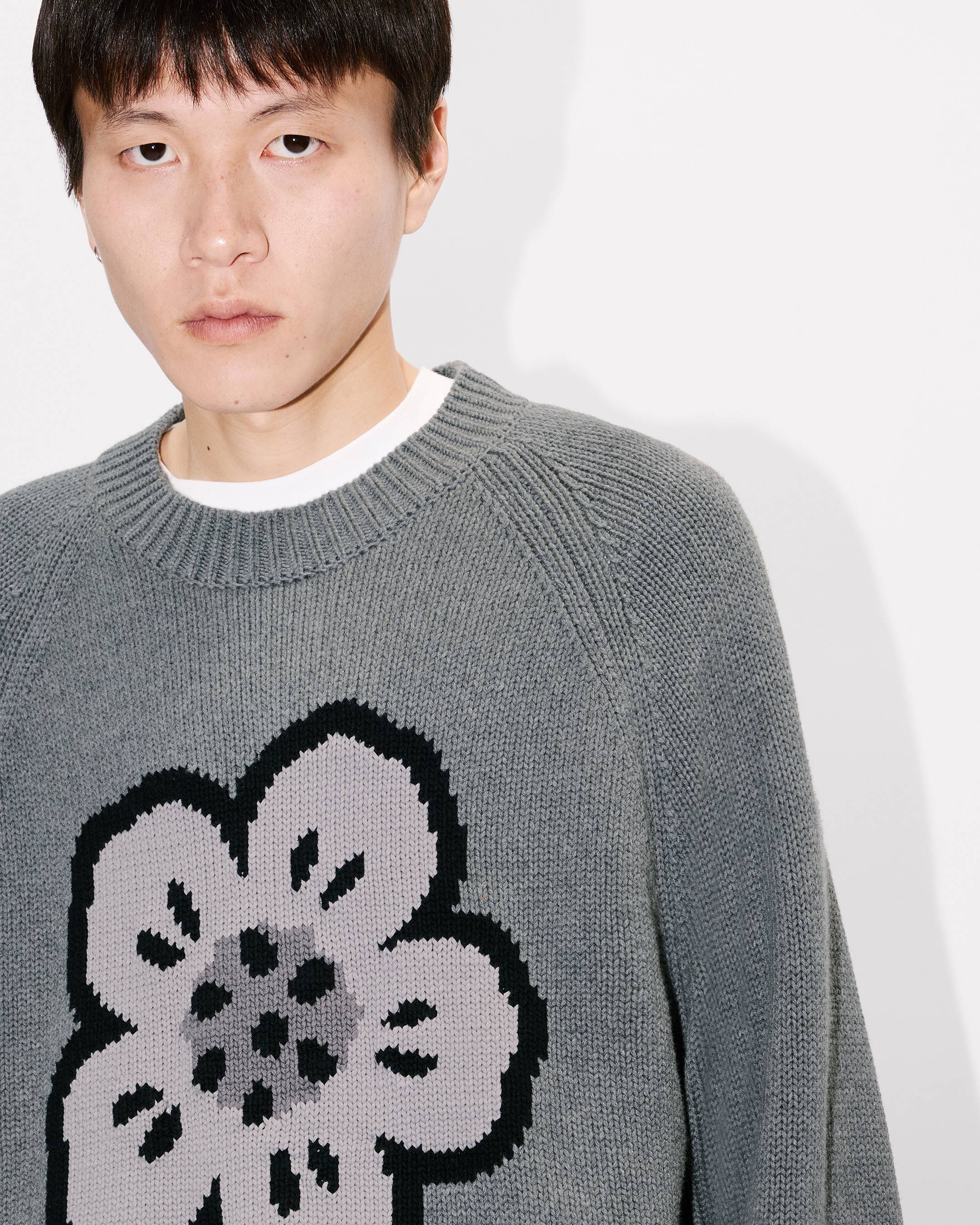 Boke Flower' jumper in cotton wool | Men's | KENZO