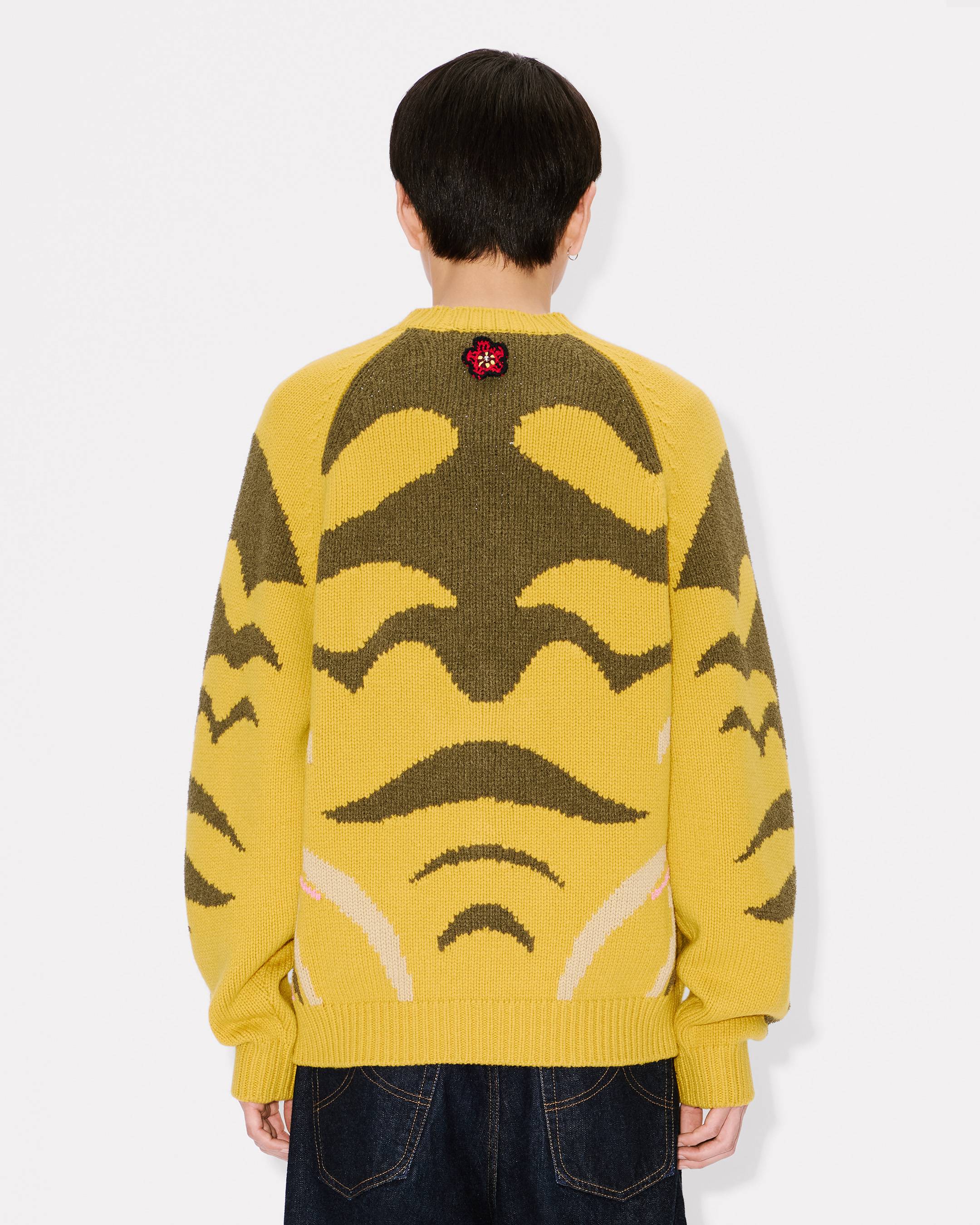 'KENZO Pachinko' embroidered jumper in wool cotton