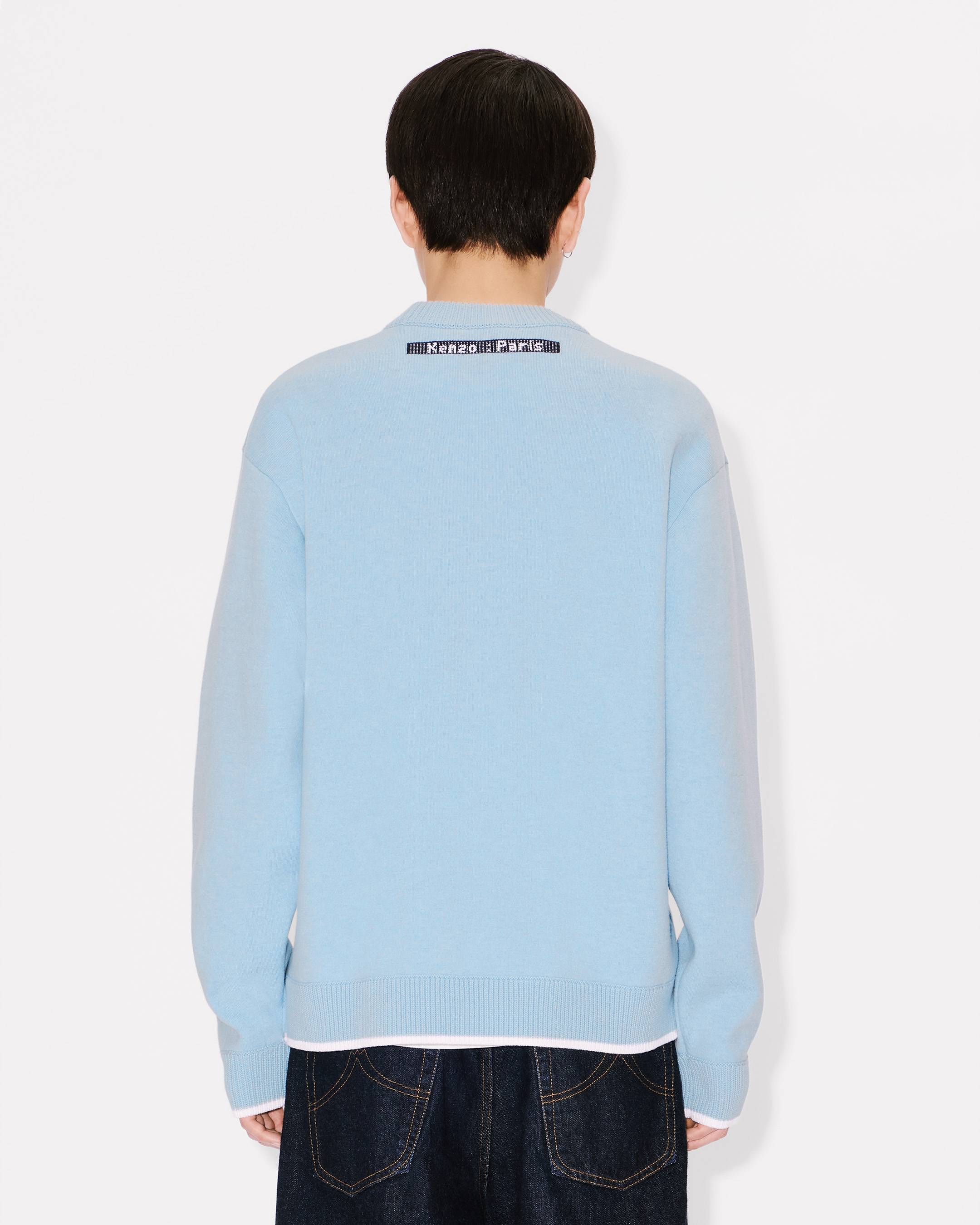 'KENZO City' embroidered jumper in cotton wool