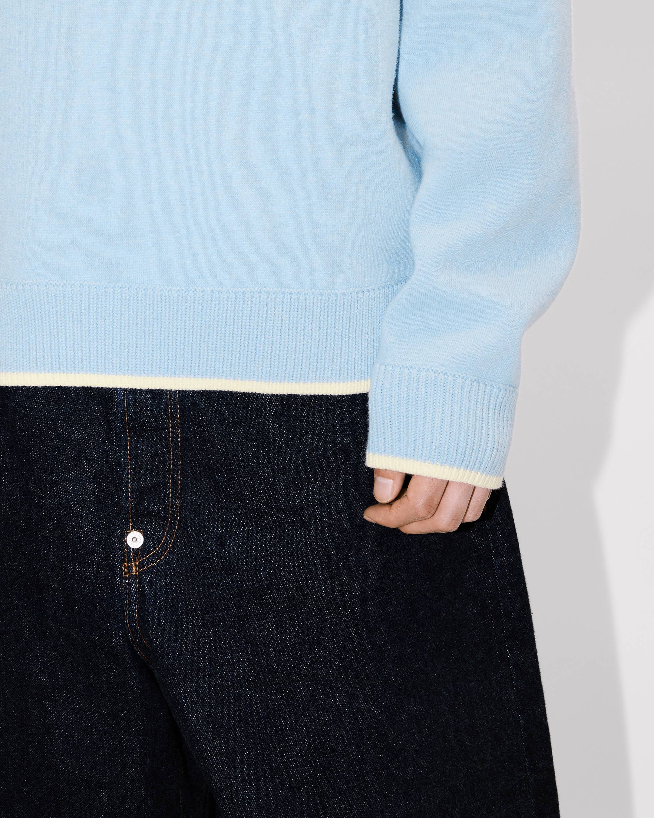 'KENZO City' embroidered jumper in cotton wool