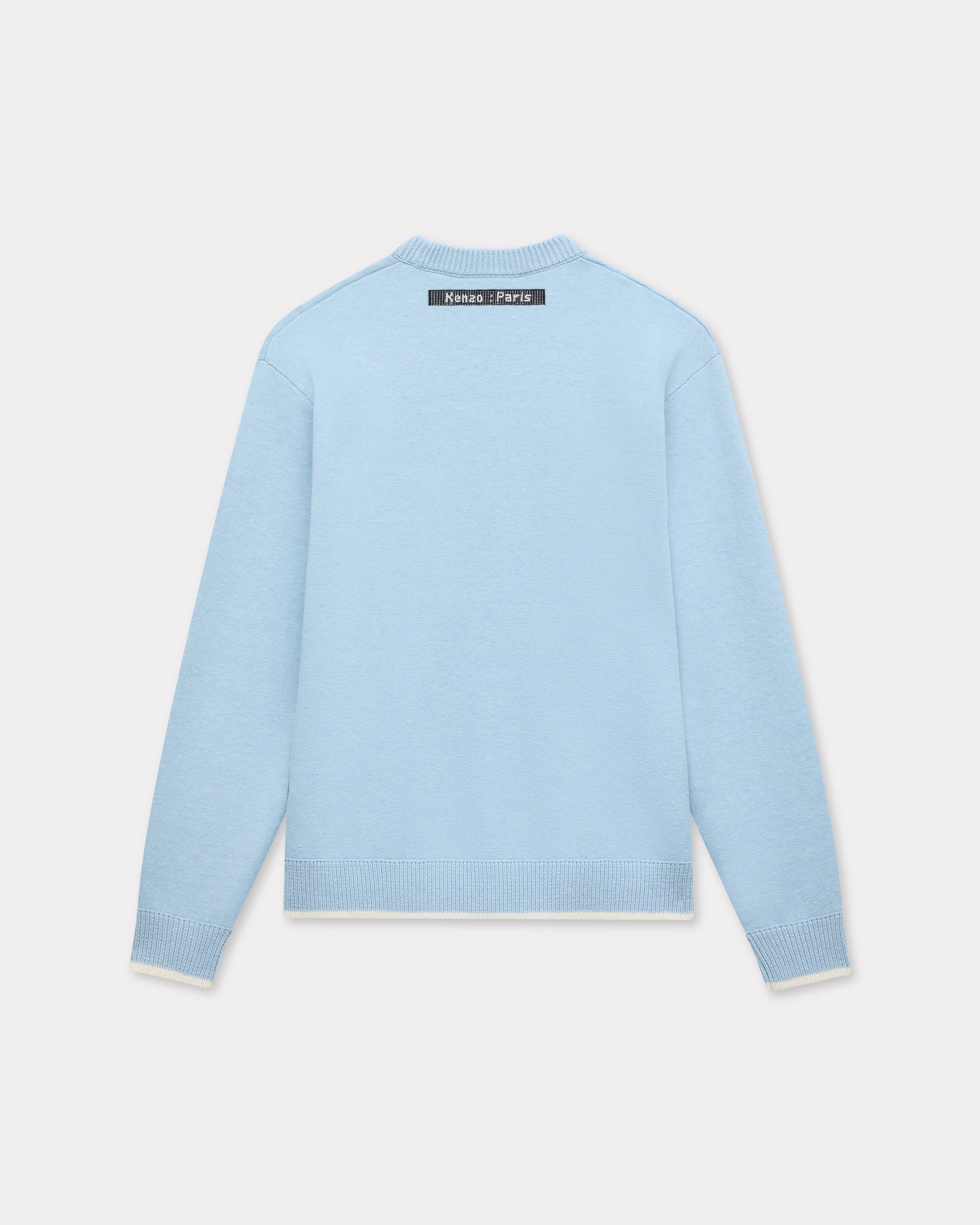 'KENZO City' embroidered jumper in cotton wool