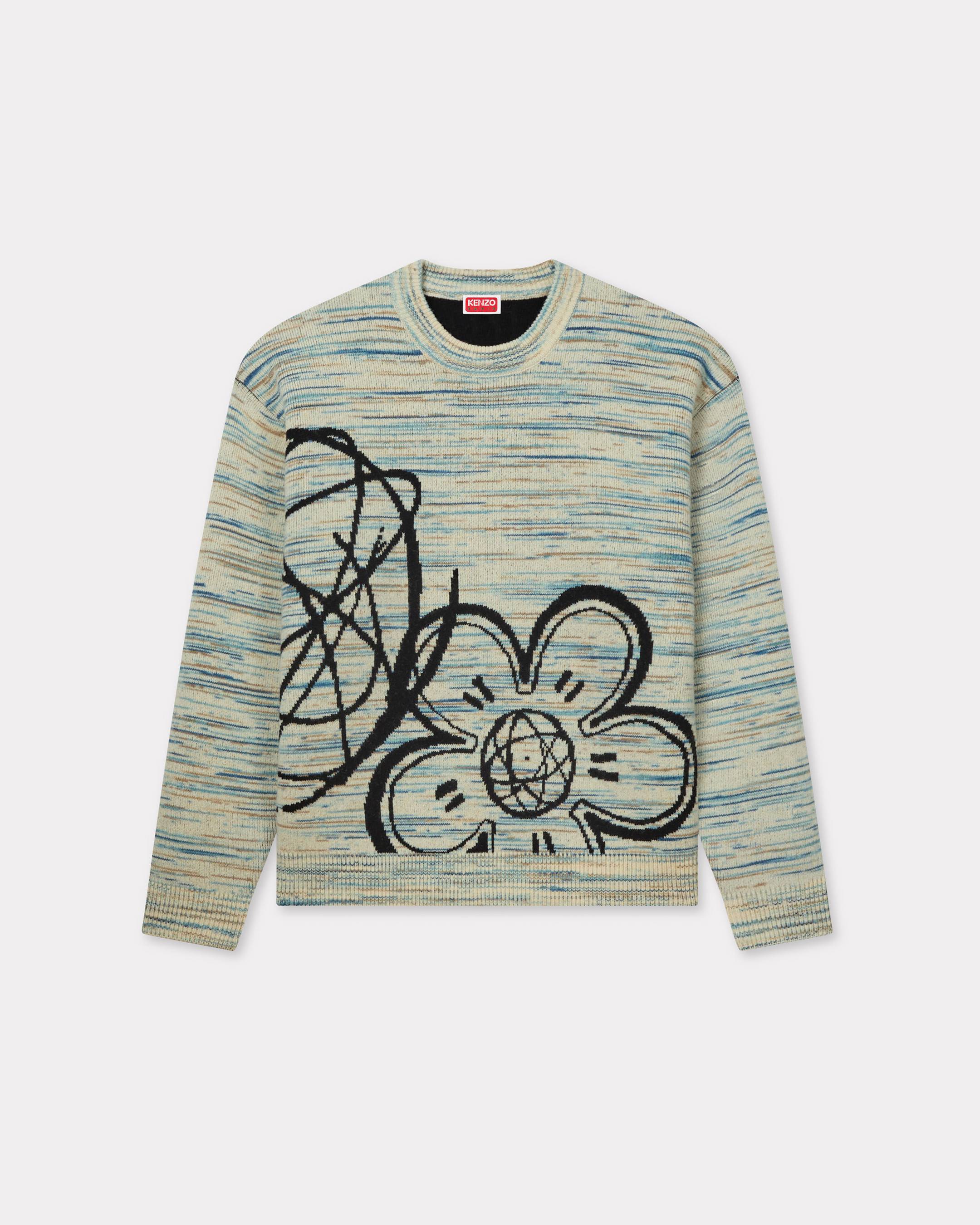 'Kenzo x Futura 2000' reversible jumper in wool