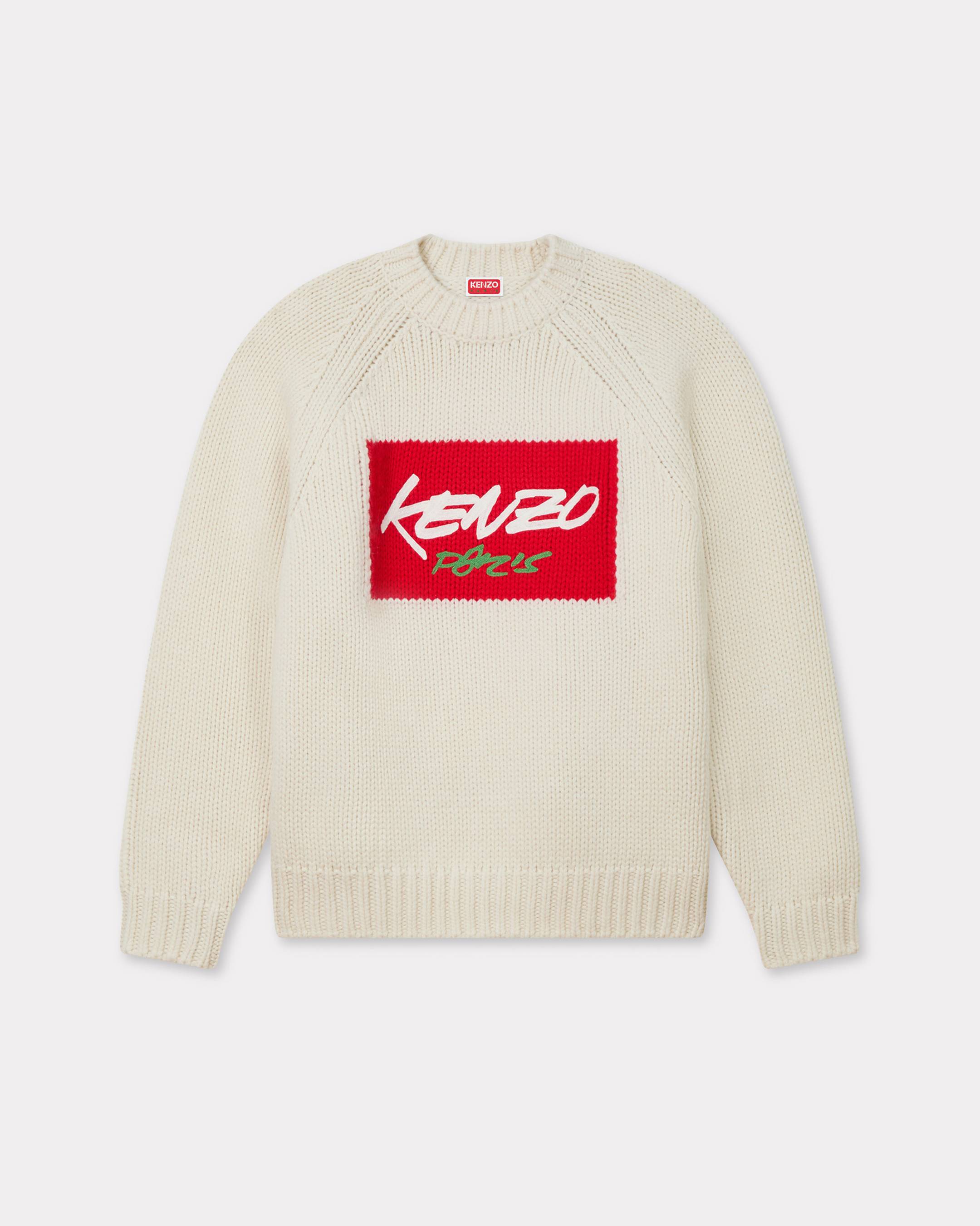 KENZO 'Kenzo x Futura 2000' Jumper In Wool Off White Mens - Size S
