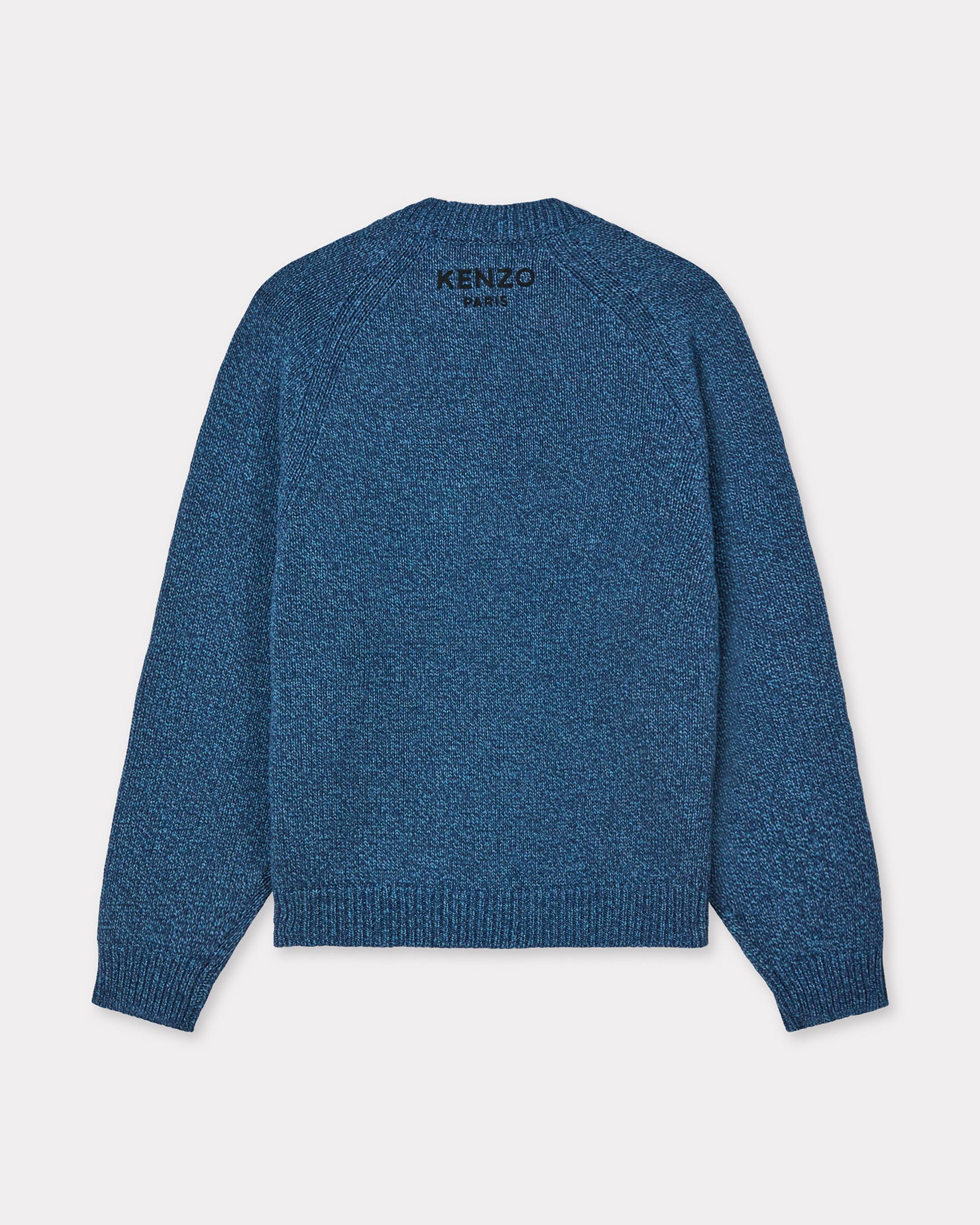 'Boke Flower' jumper in cotton wool