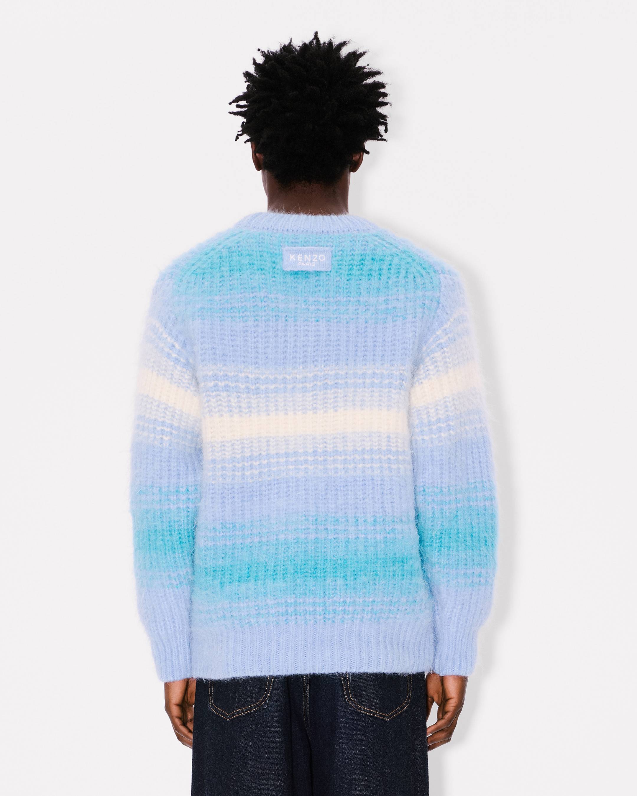 'KENZO Speed Stripe' jumper in mixed alpaca wool