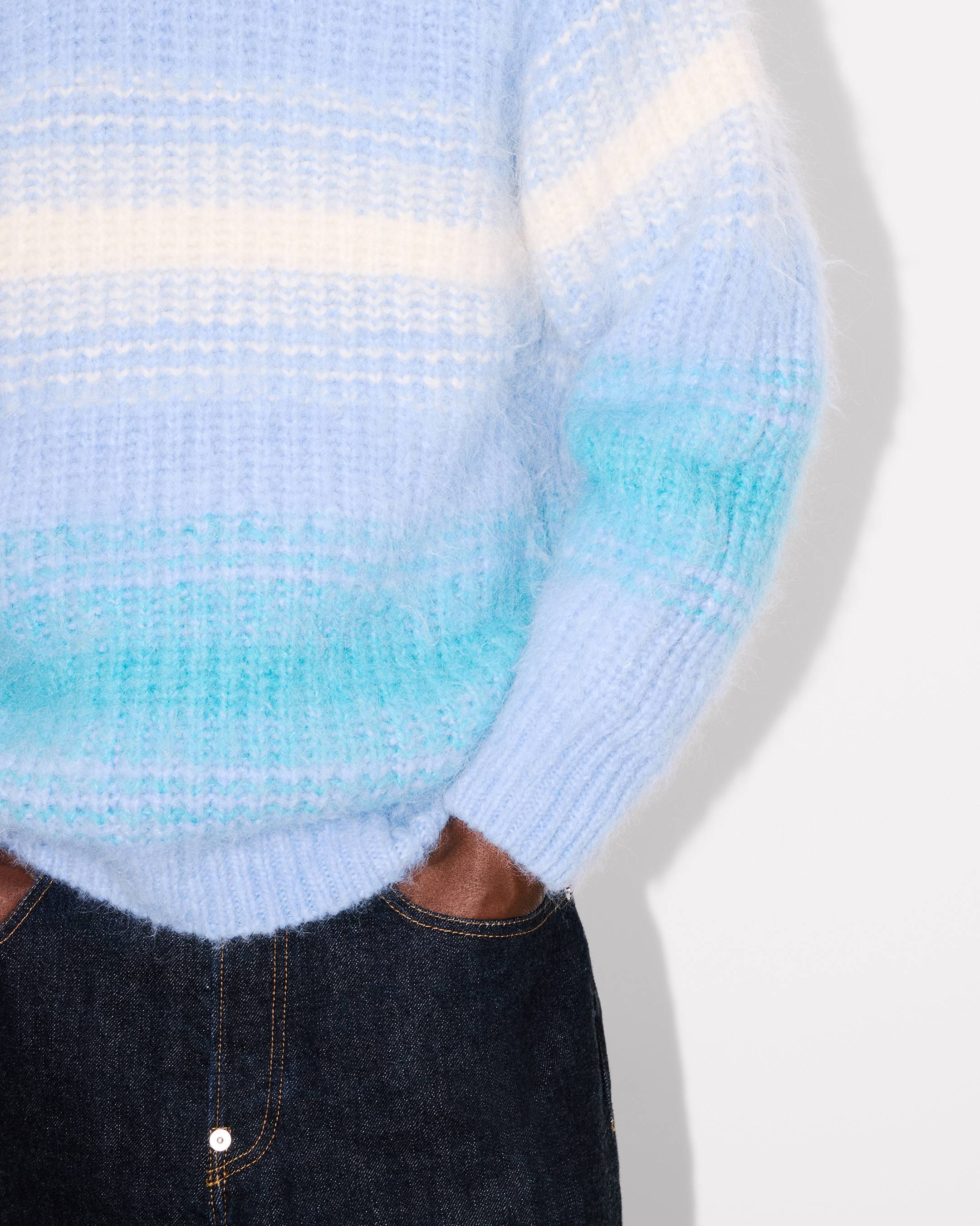 'KENZO Speed Stripe' jumper mixed alpaca wool