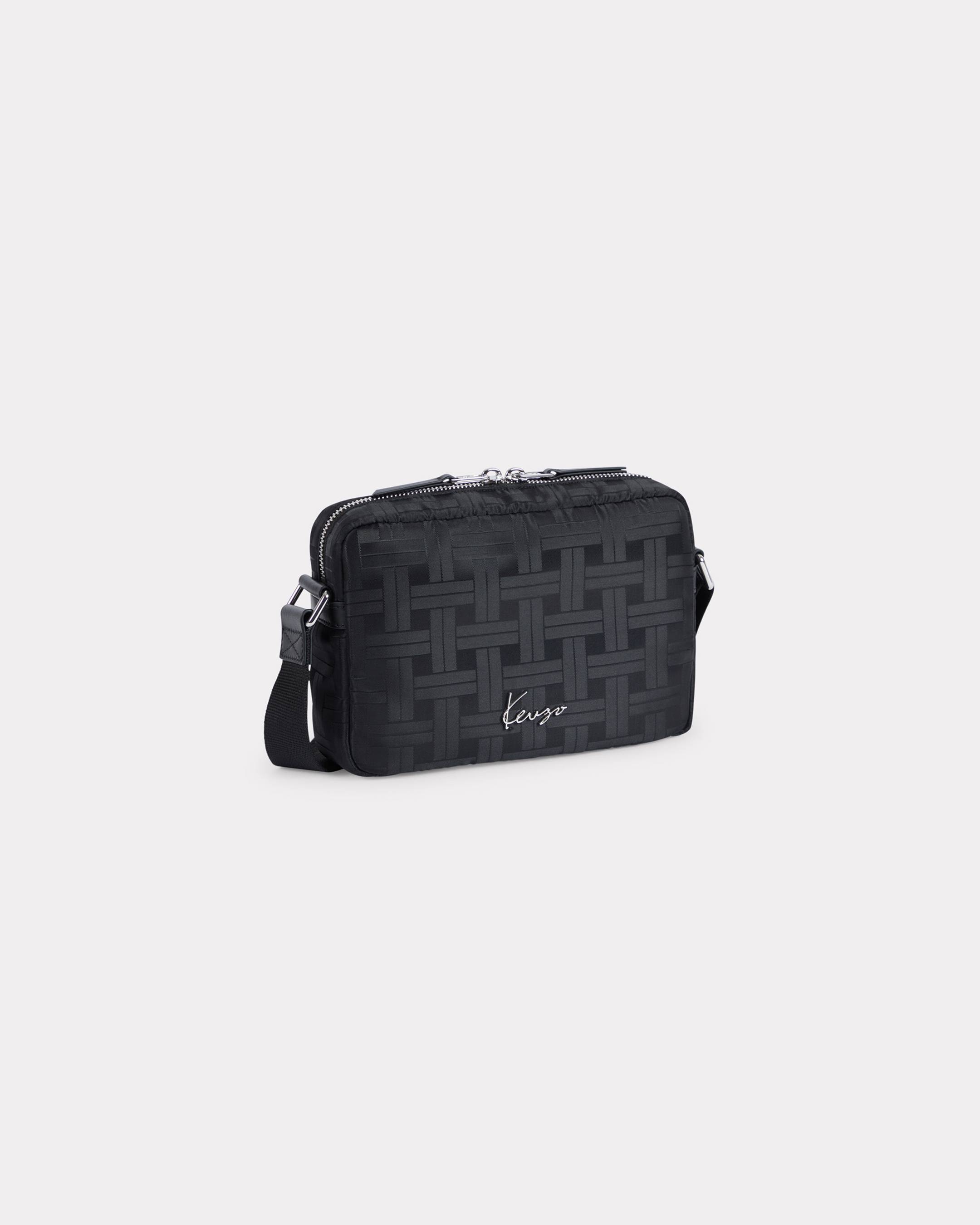 KENZO ' Mura' Crossbody Bag, Man, Black, Size One, Polyester