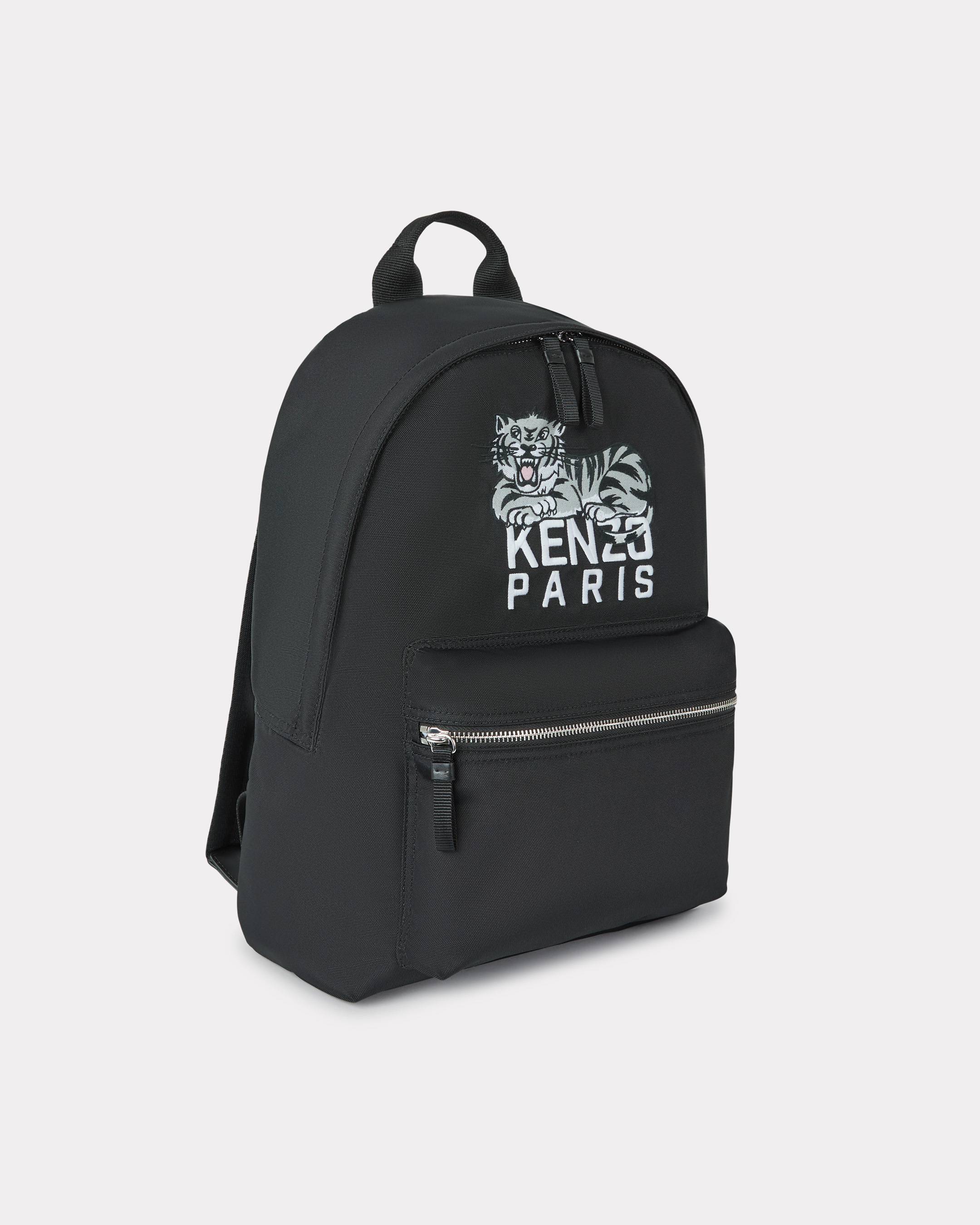 KENZO 'Kenzo Happyer Tiger' Backpack Black Mens - Size One