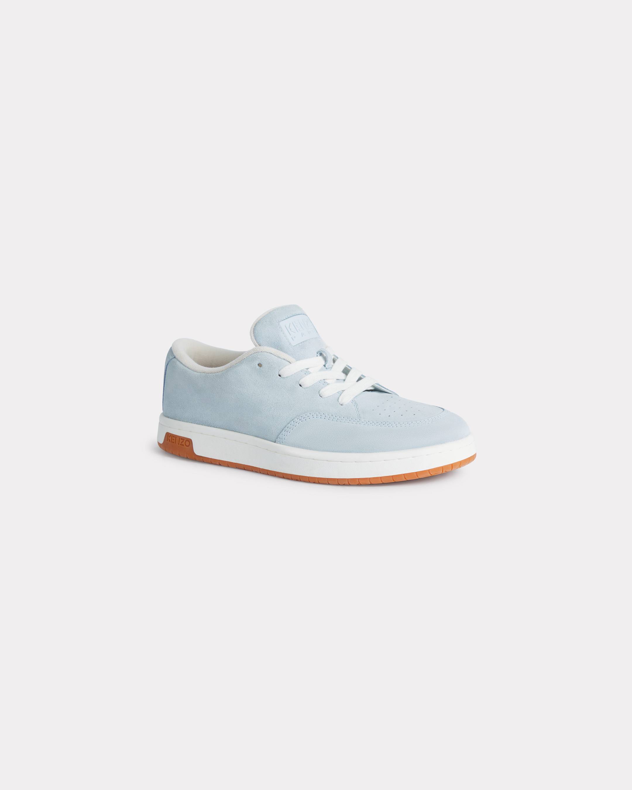 KENZO '-Dome' Sneakers In Suede, Man, Light Blue, Size 45, Suede EU