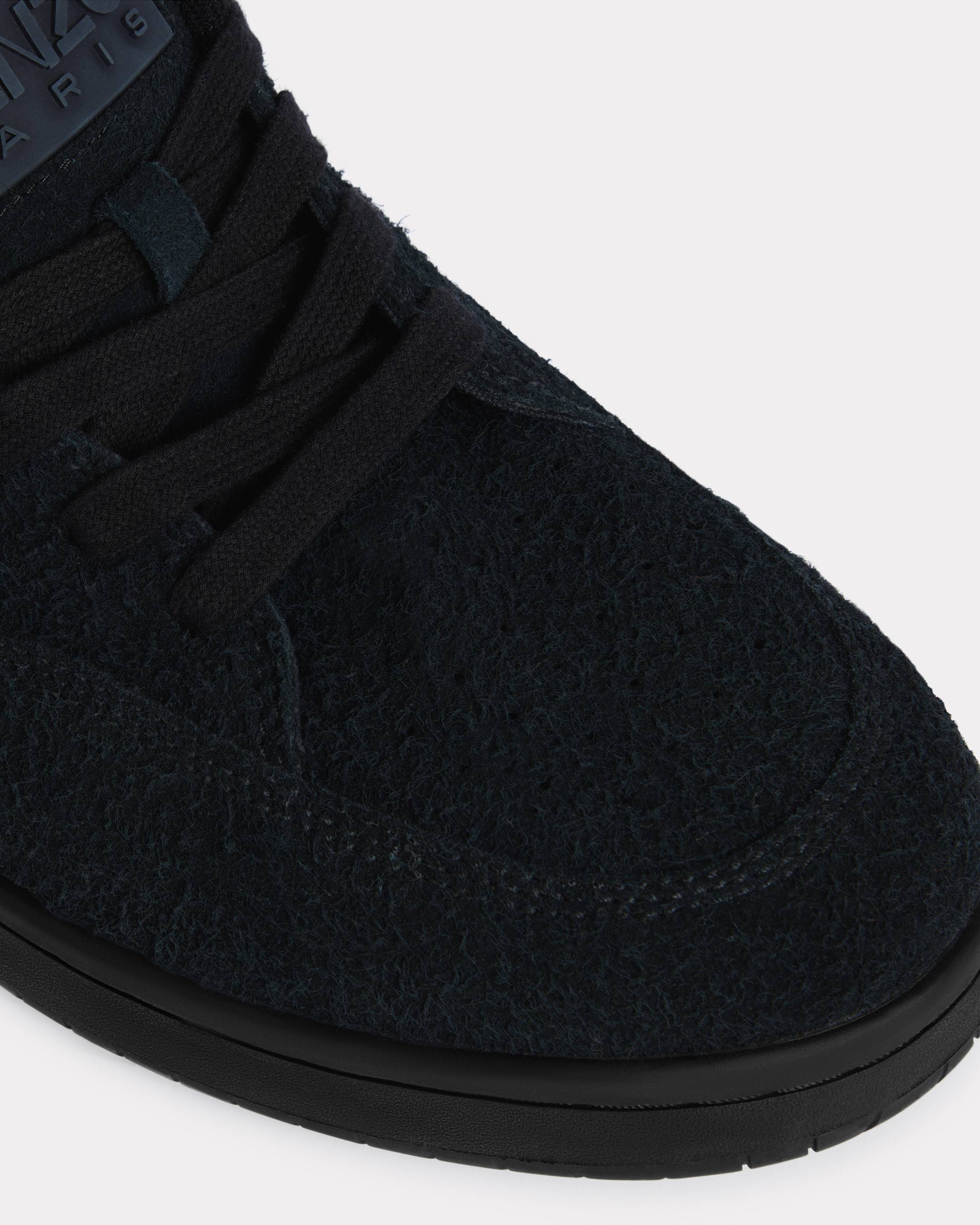 Baskets 'KENZO-Dome' en suède poilu