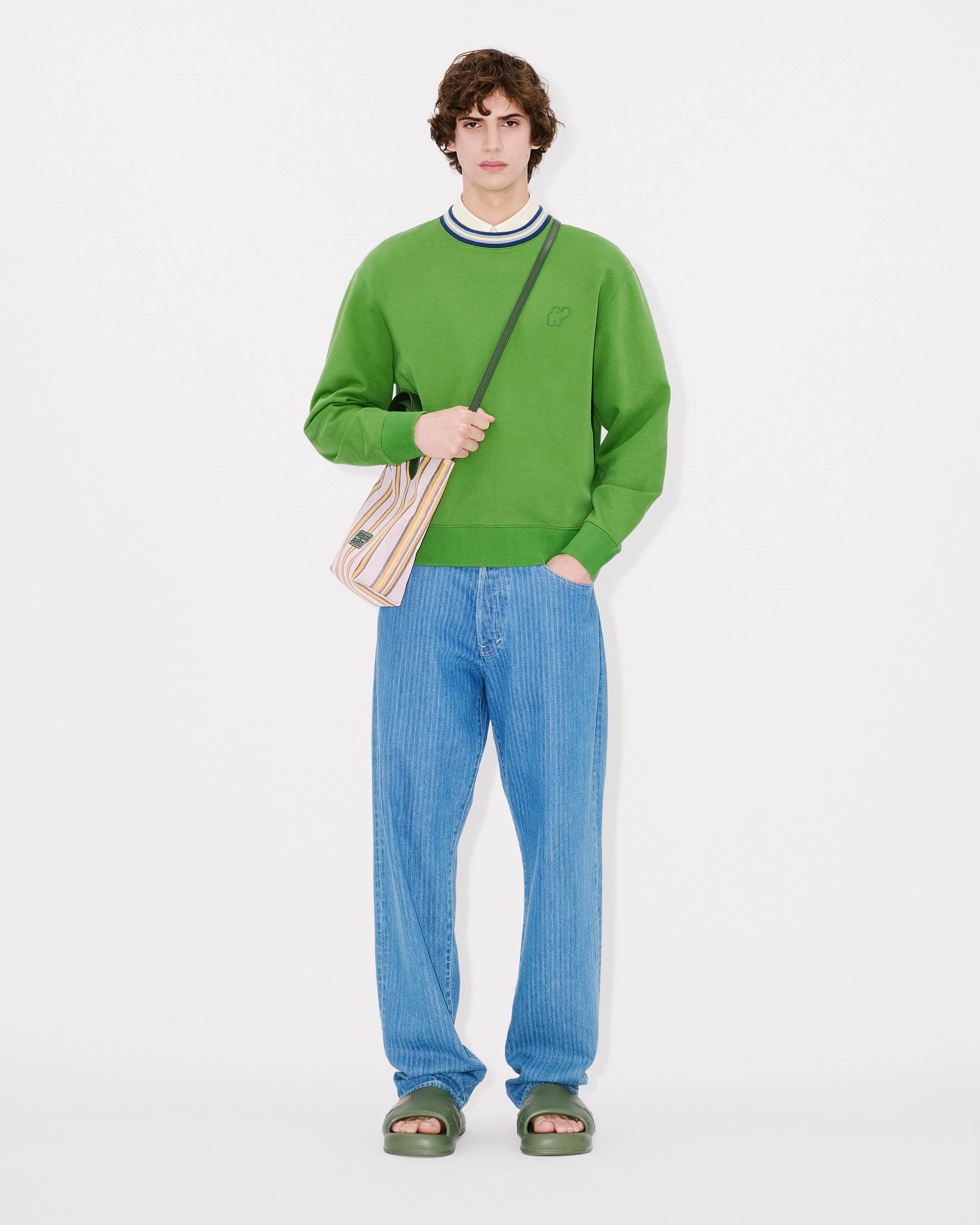 KENZO Elephant Logo' embroidered sweatshirt in cotton