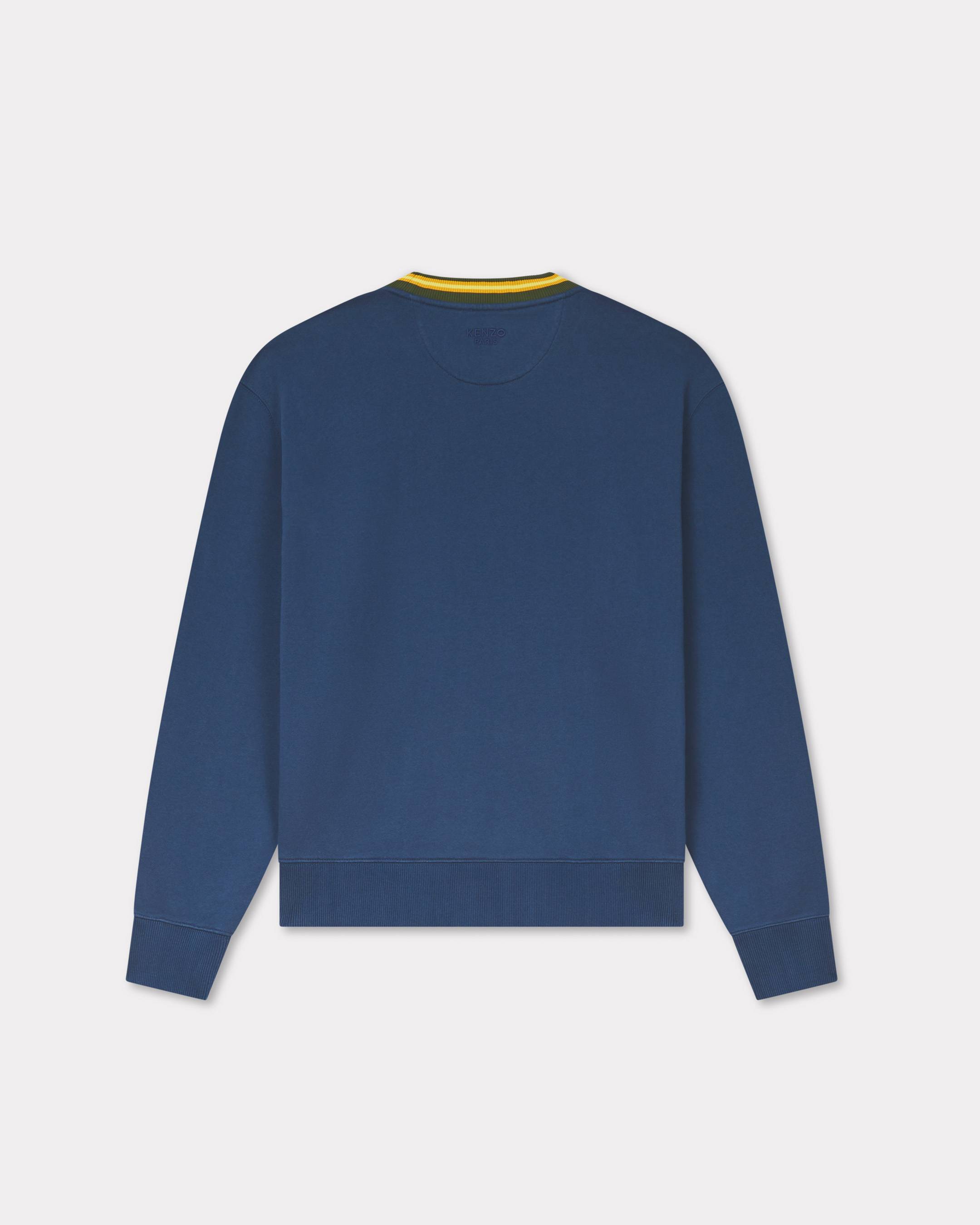 ★KENZO★ Globe Classic Sweatshirt Blue FD65SW0894ME77 FD65S MUSINSA | KENZO Globe Classic Sweatshirt - Blue / FD65SW0894ME77