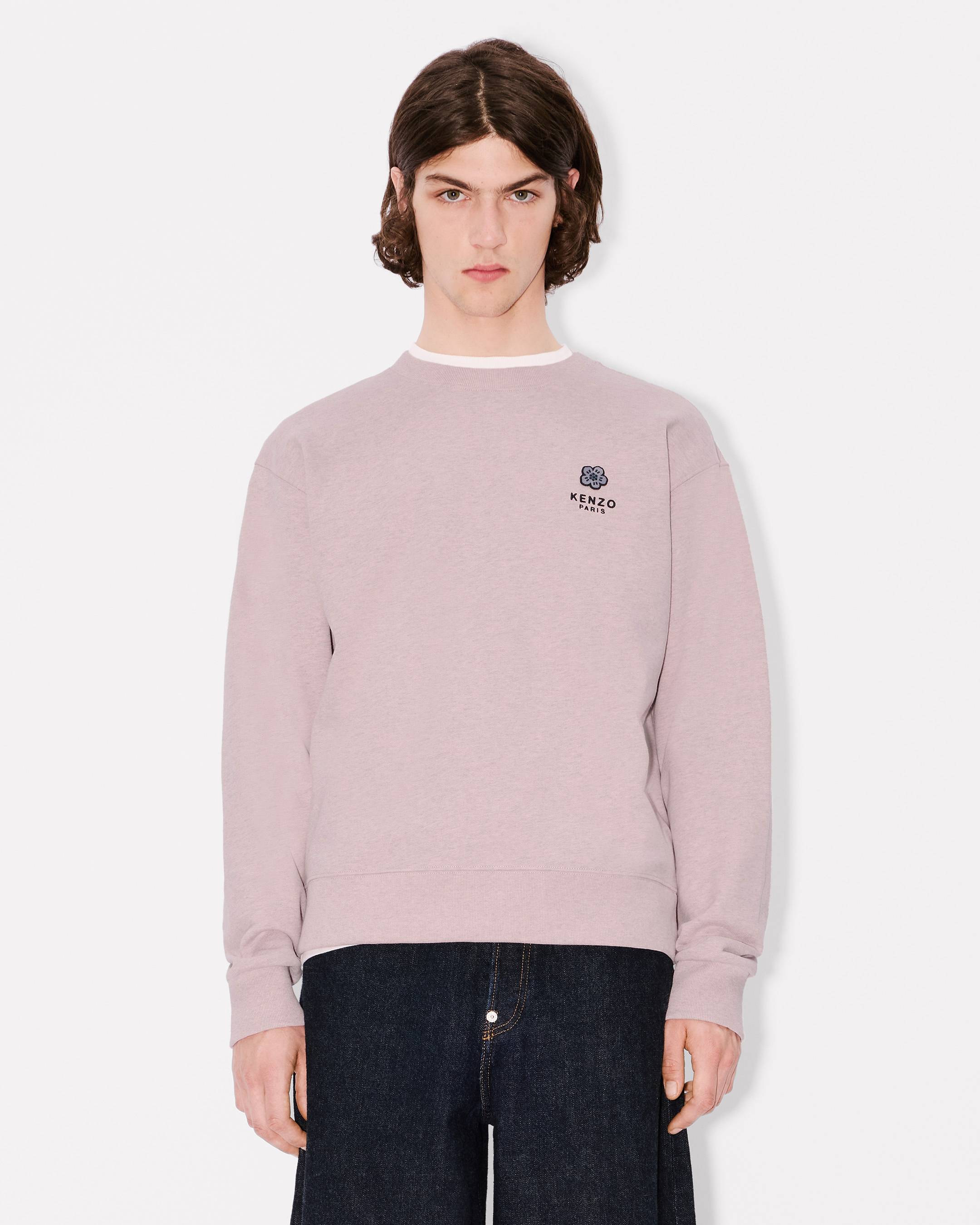 'Boke Flower' embroidered sweatshirt in cotton