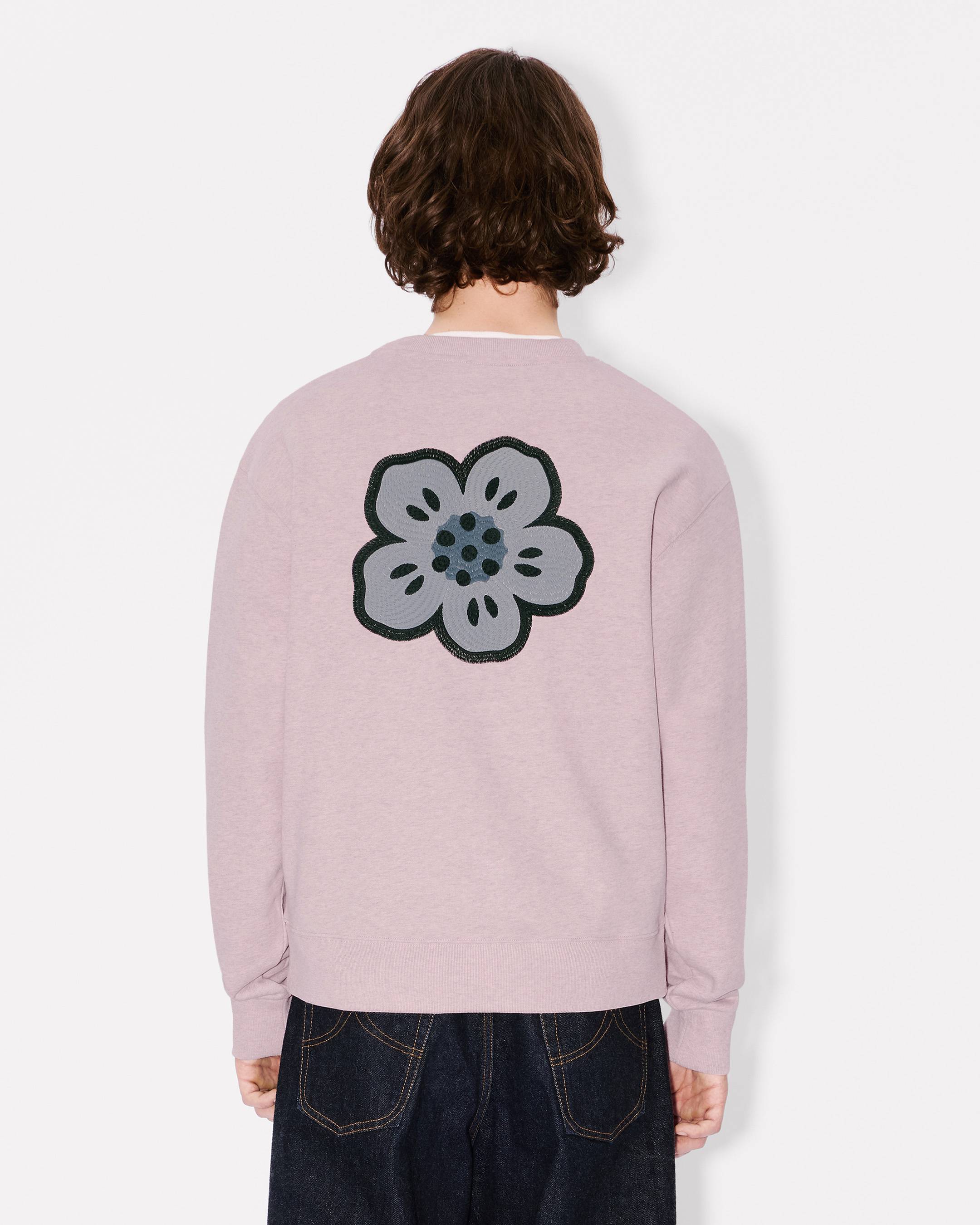 'Boke Flower' embroidered sweatshirt in cotton