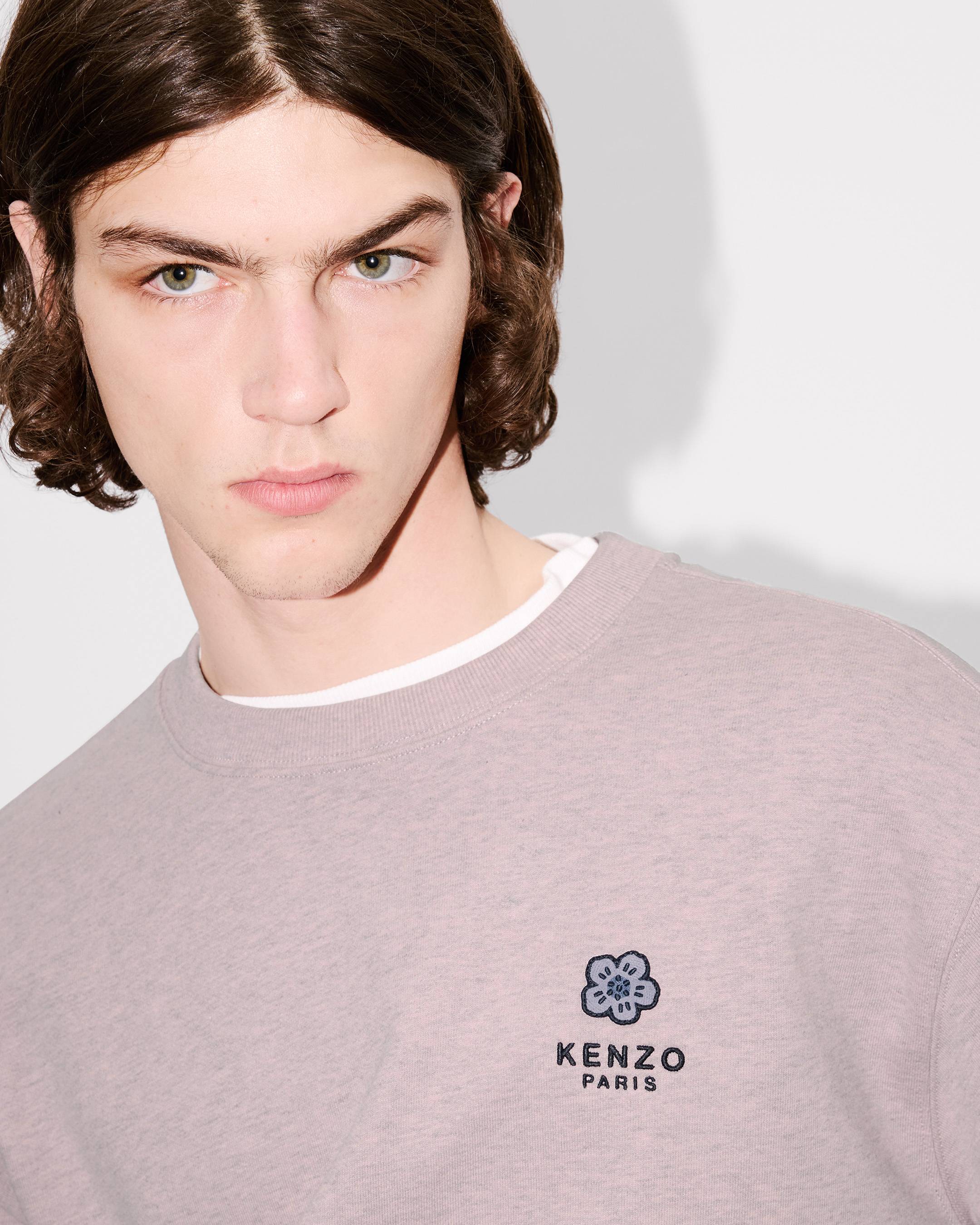 'Boke Flower' embroidered sweatshirt in cotton