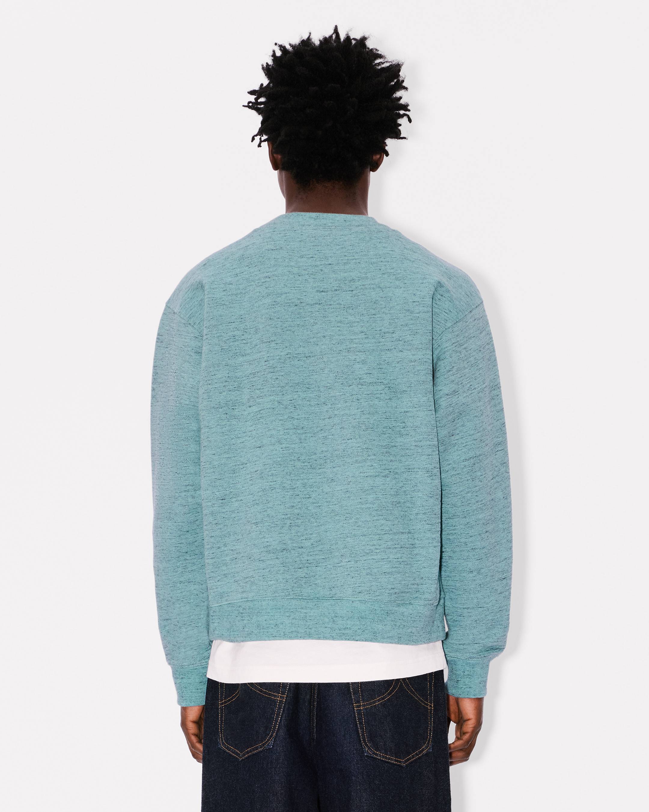 'KENZO Paris Chainstitch' embroidered sweatshirt in cotton