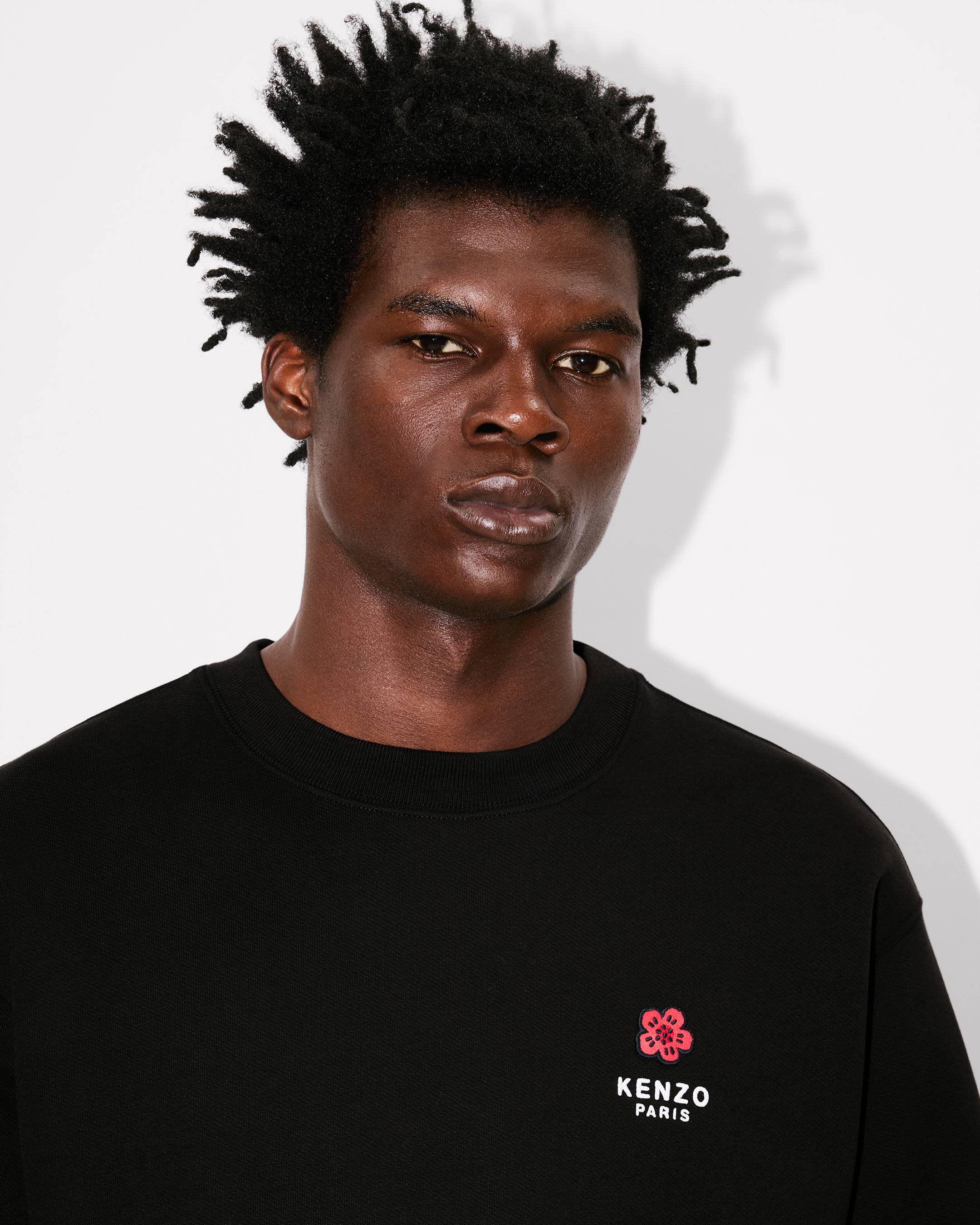 【Kenzo】GOTS BOKE FLOWER SWEAT◆FF65SW2604MC Boke Flower' embroidered sweatshirt in cotton | Men's | KENZO