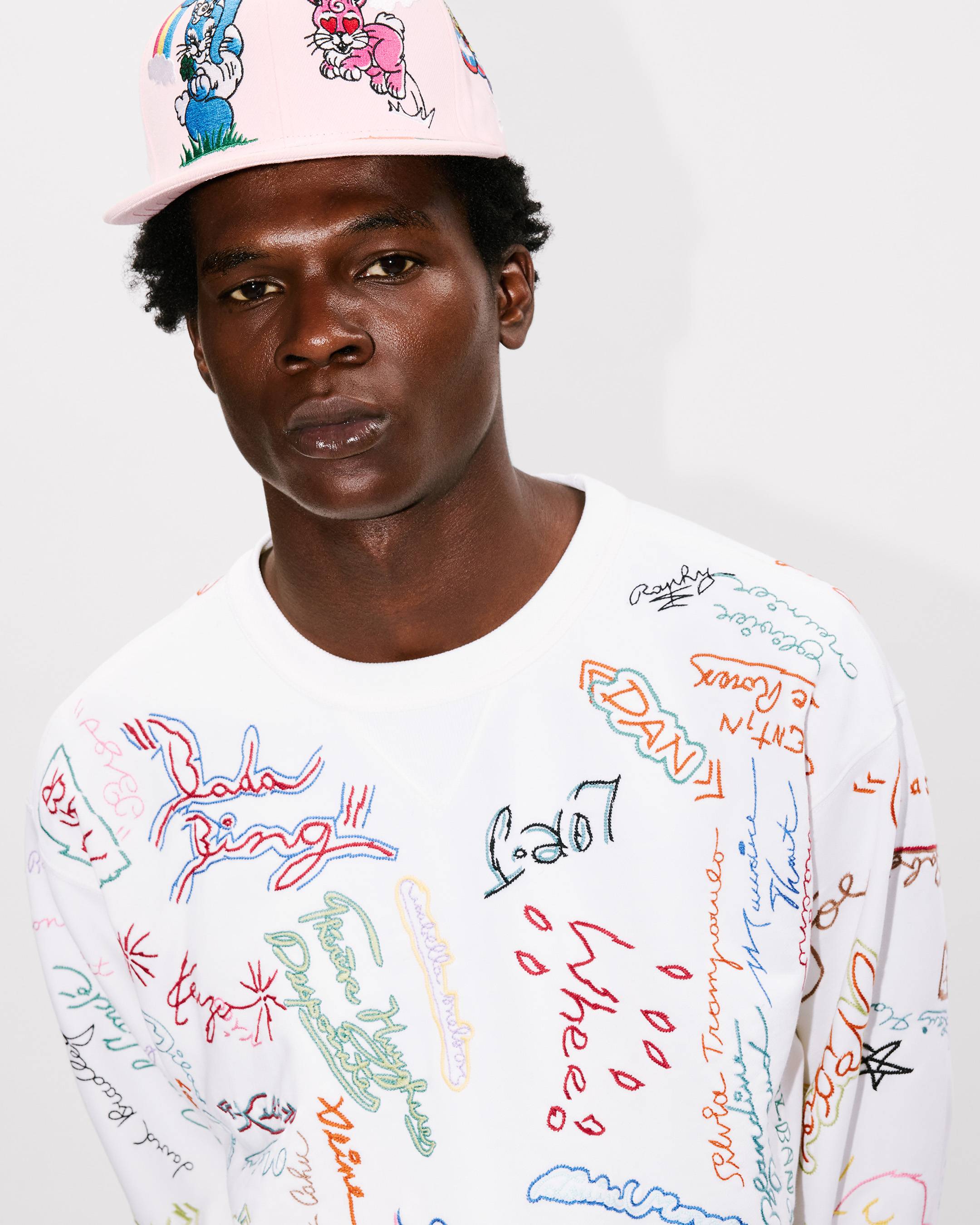 'Kenzo Graduation' embroidered sweatshirt in cotton