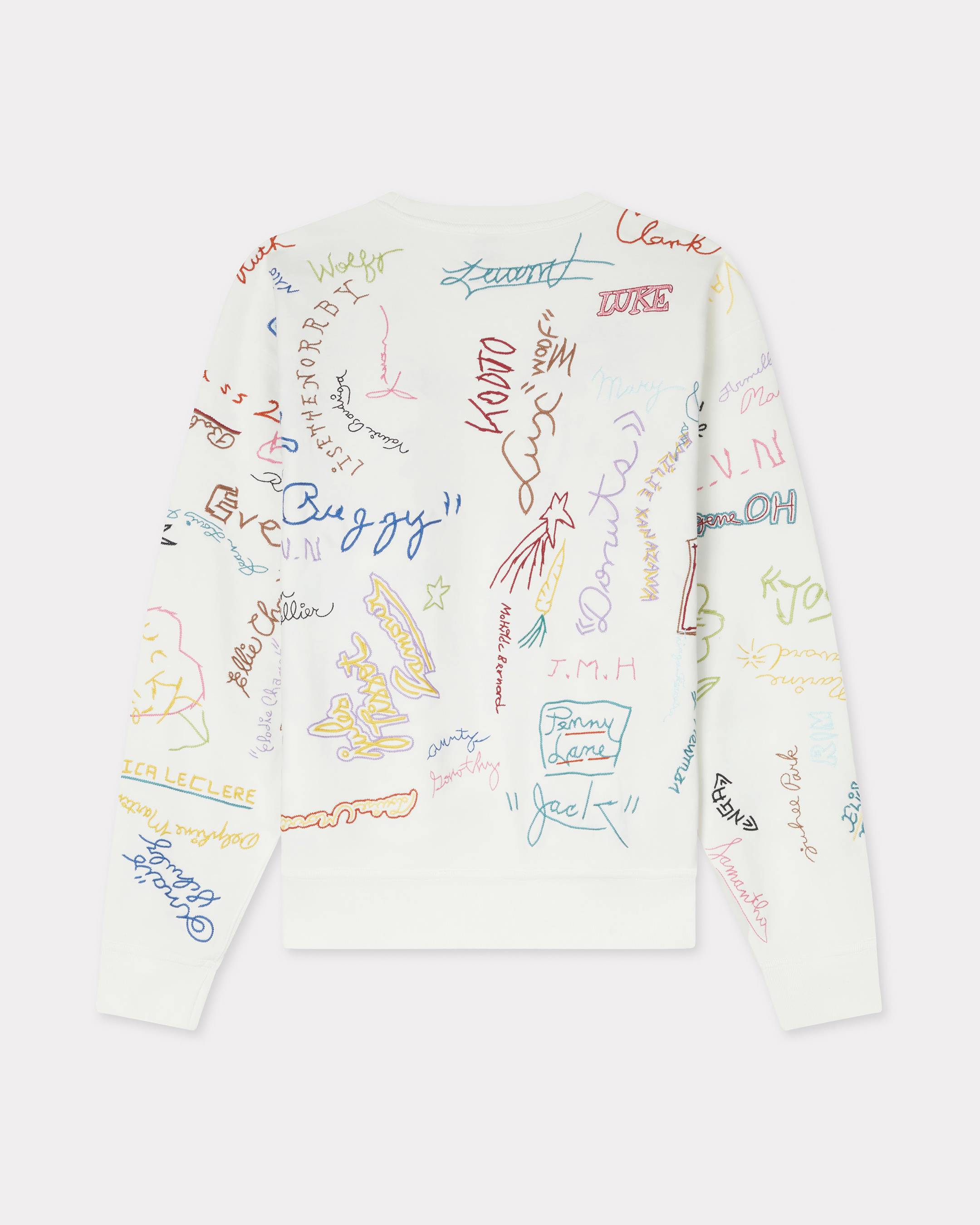 'Kenzo Graduation' embroidered sweatshirt in cotton