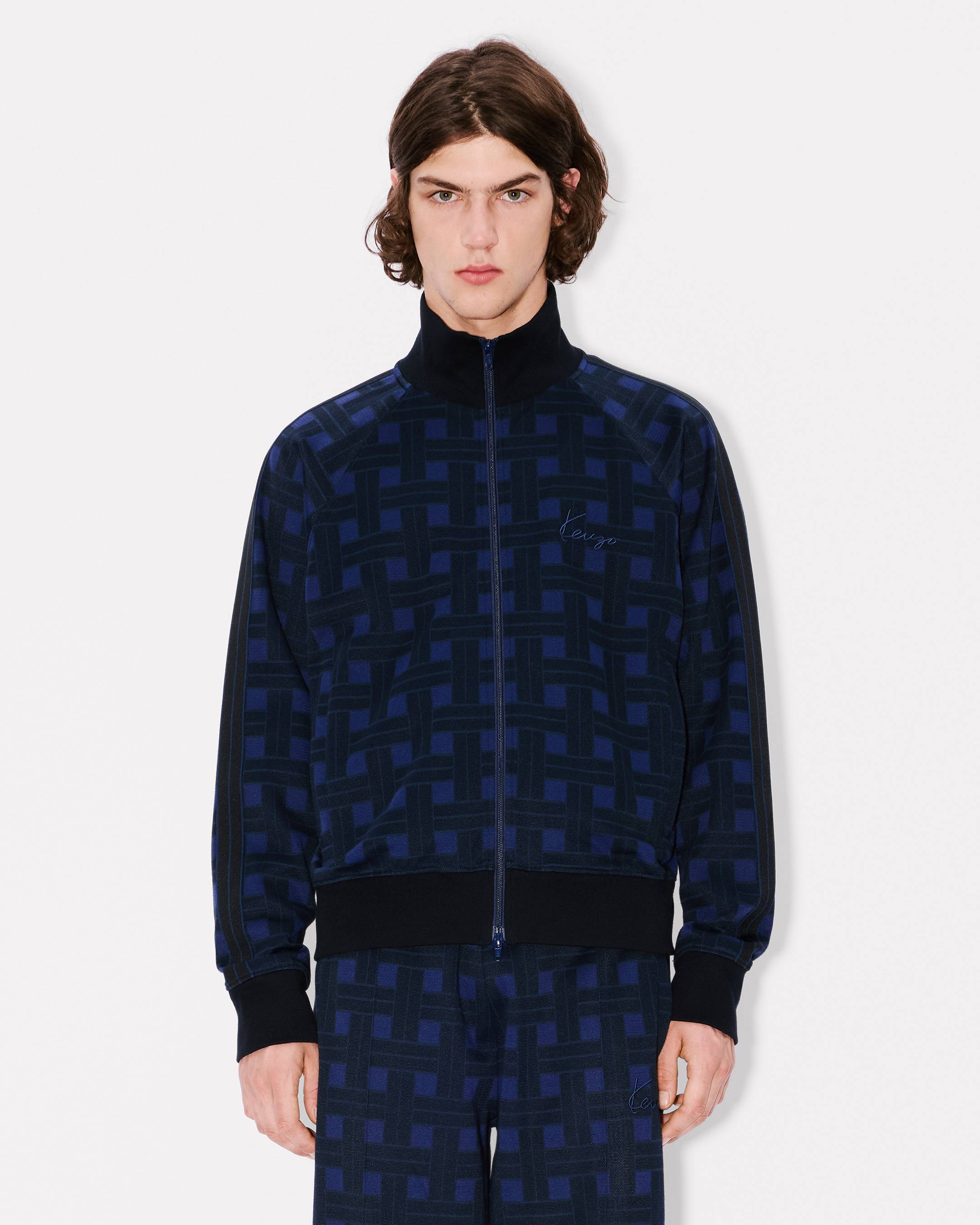 'KENZO Weave' tracktop in jacquard
